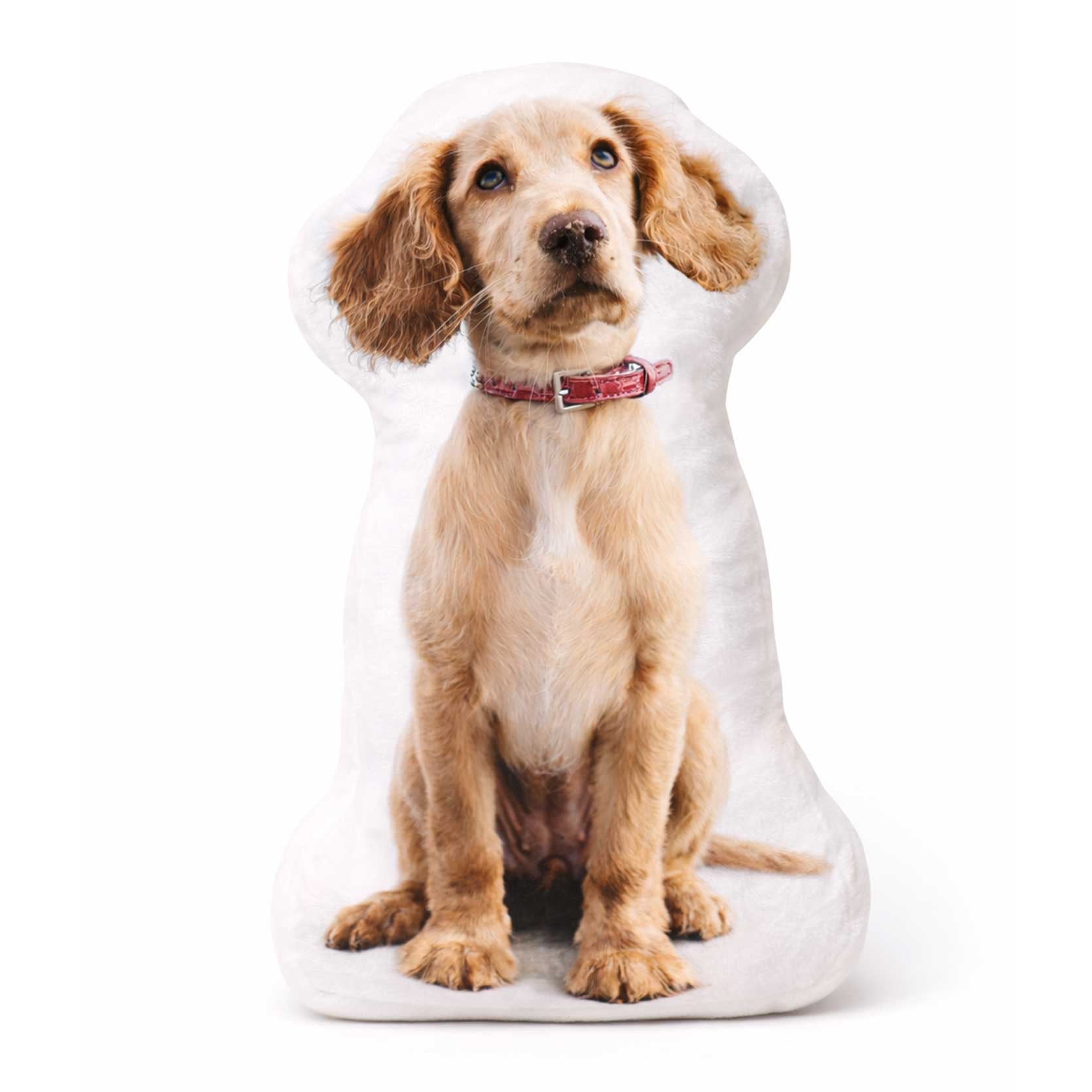 Dog Shaped Face Pillow