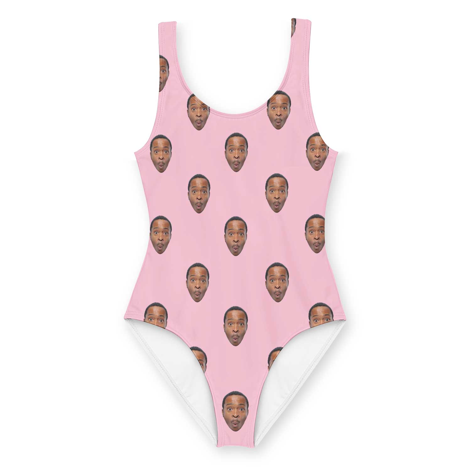 baby pink personalised swimsuit