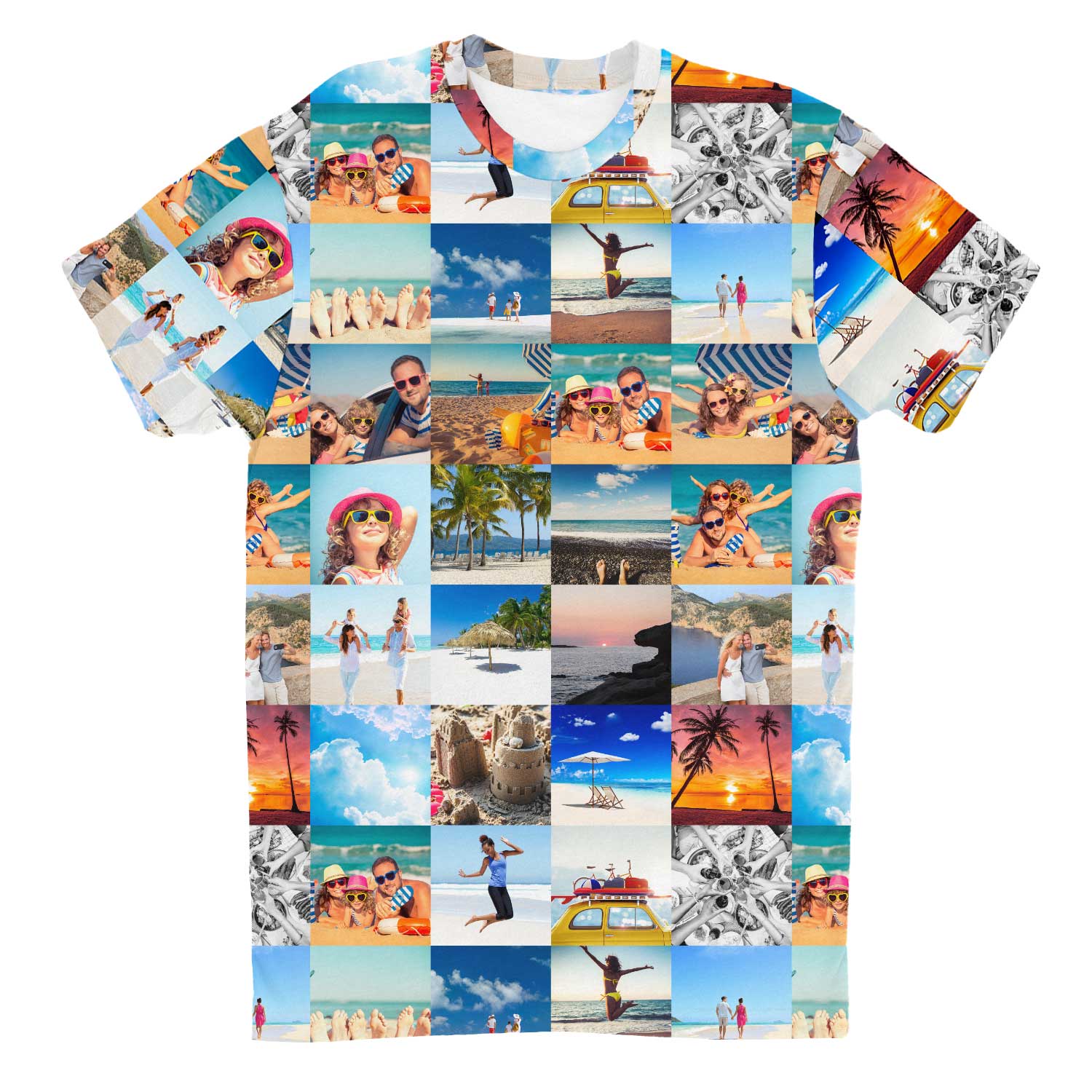 Photo Collage Custom T-Shirt