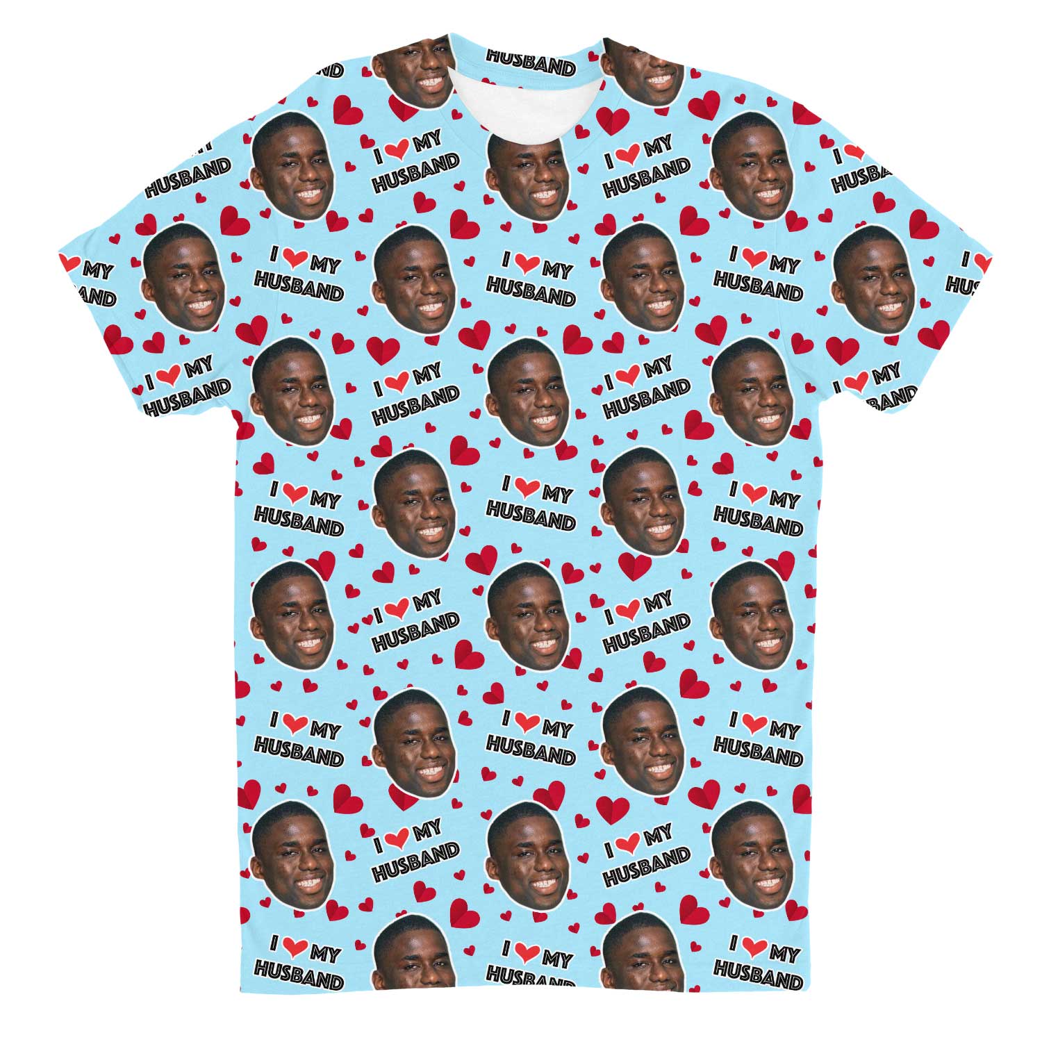 I Love My Husband Custom T-Shirt