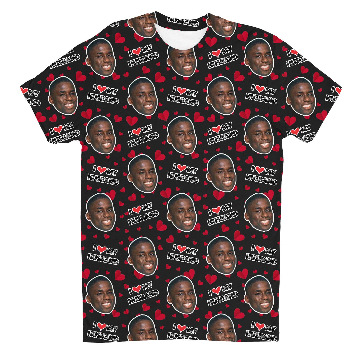 I Love My Husband Custom T-Shirt