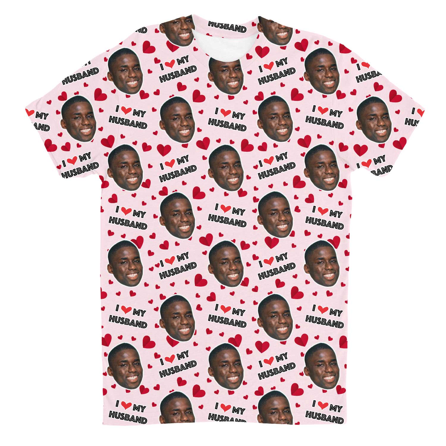 I Love My Husband Custom T-Shirt