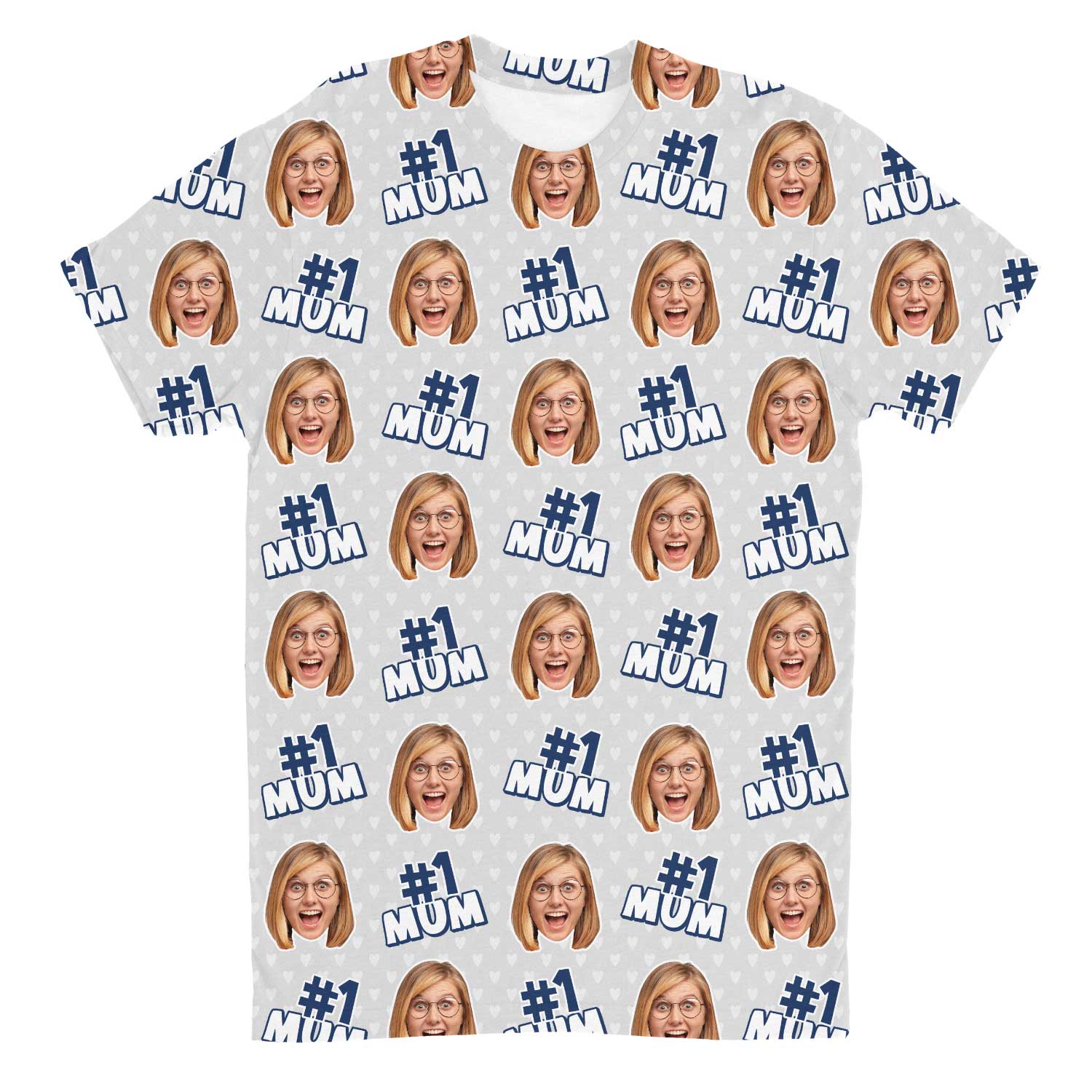 Number 1 Mum Custom T-Shirt