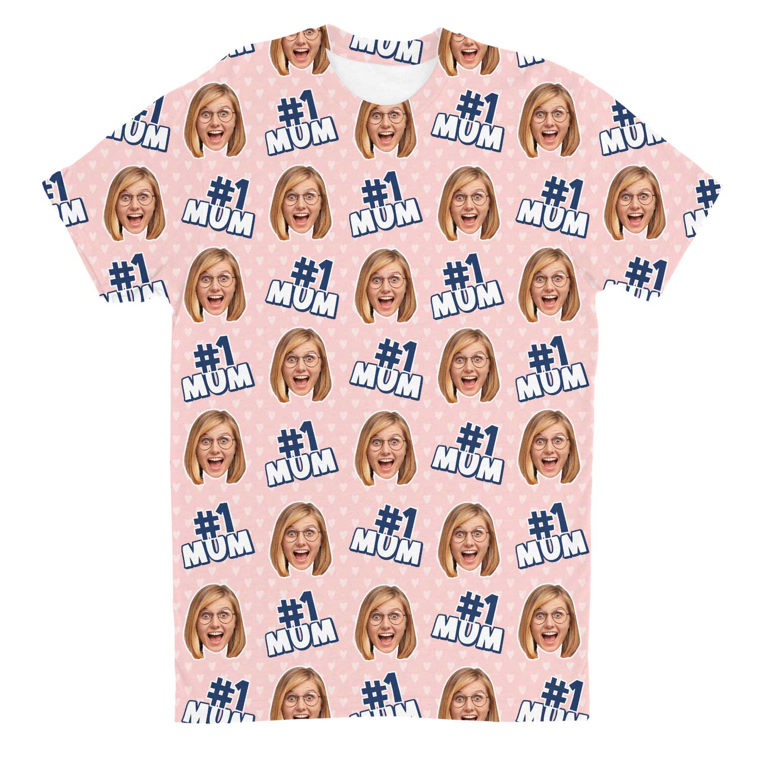 Number 1 Mum Custom T-Shirt