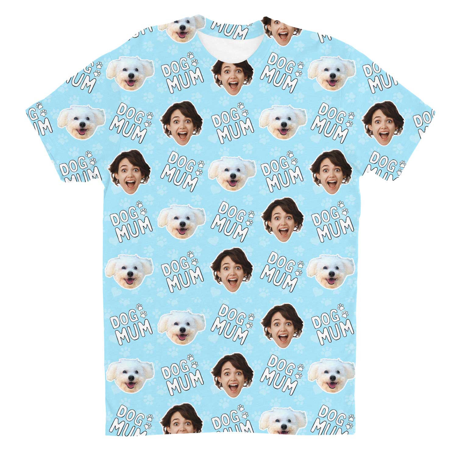 Dog Mum Custom T-Shirt