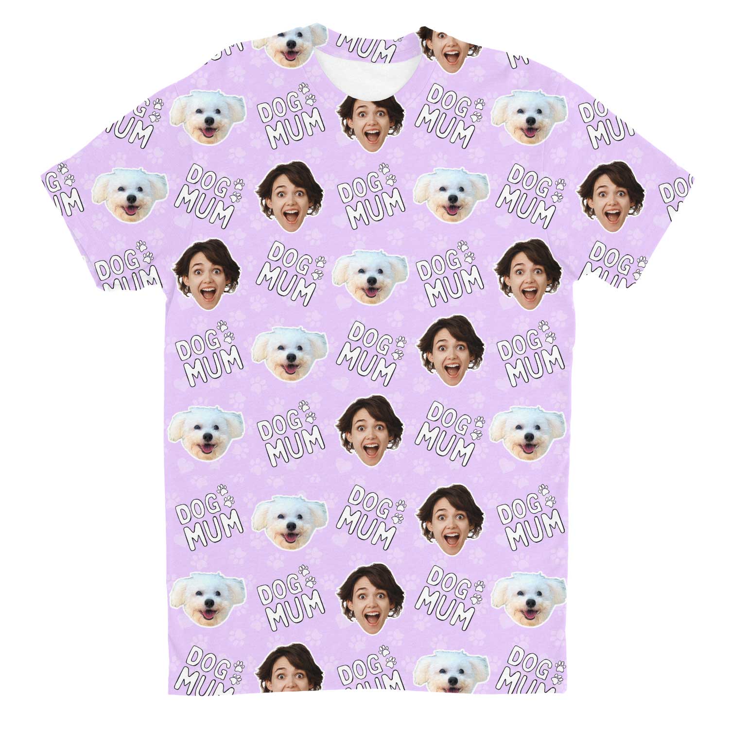 Dog Mum Custom T-Shirt