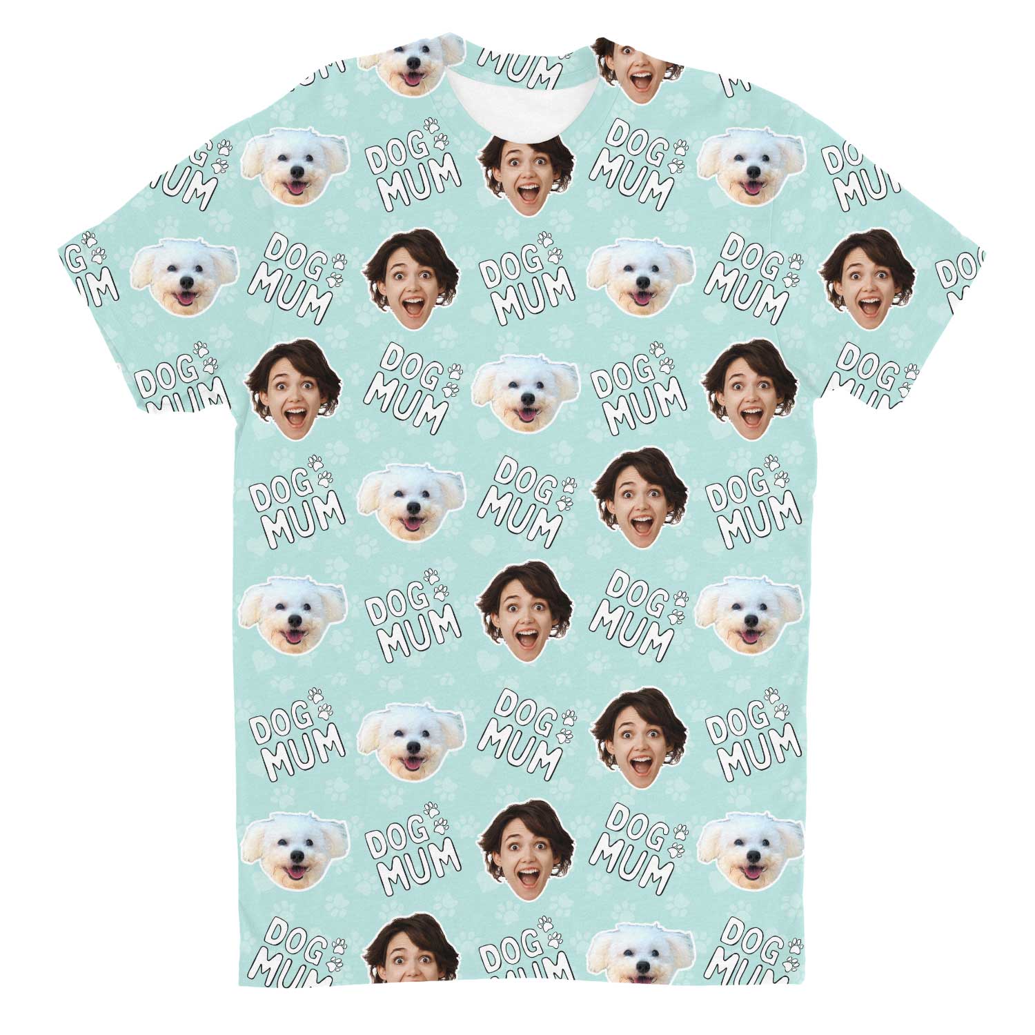 Dog Mum Custom T-Shirt