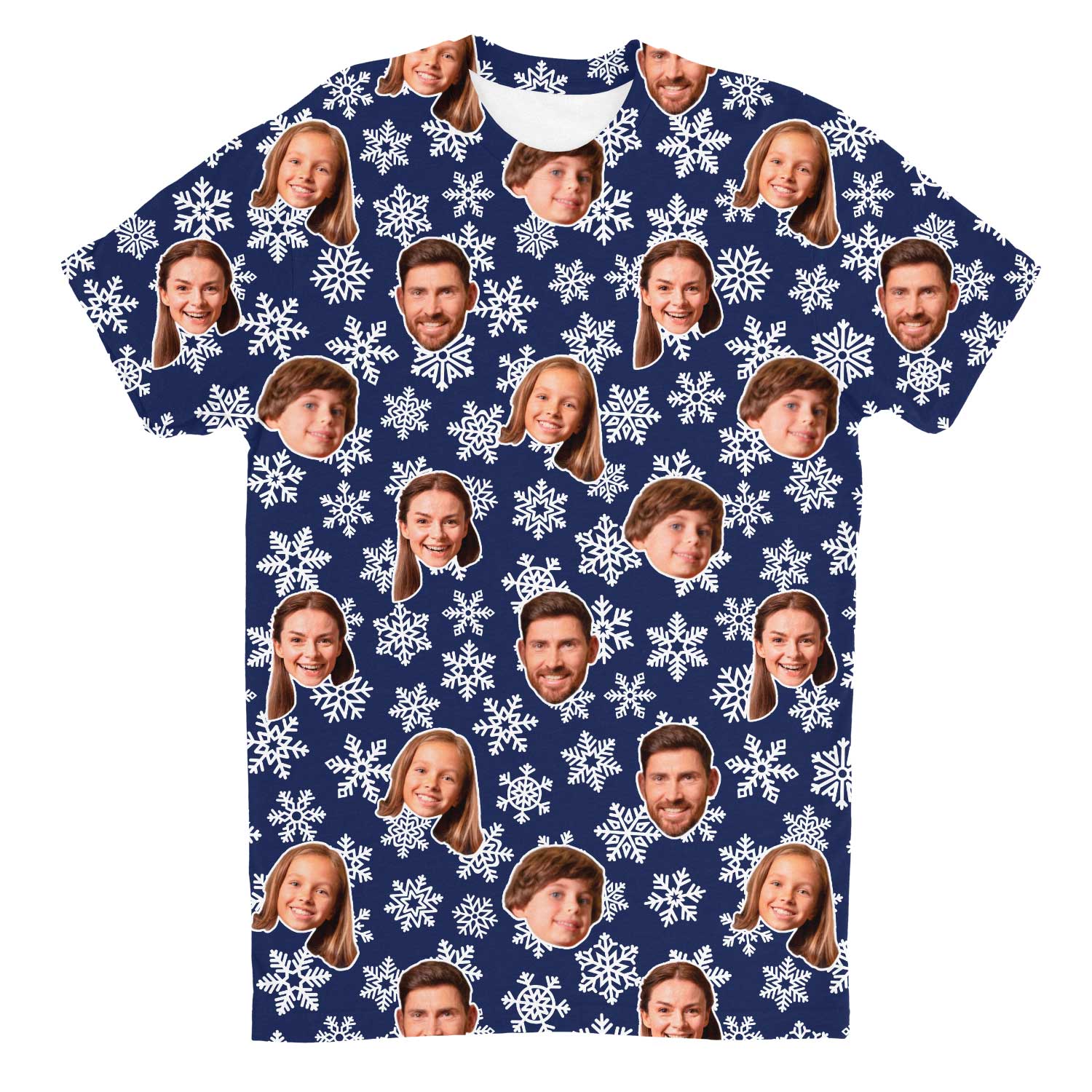 Snowflakes Custom T-Shirt