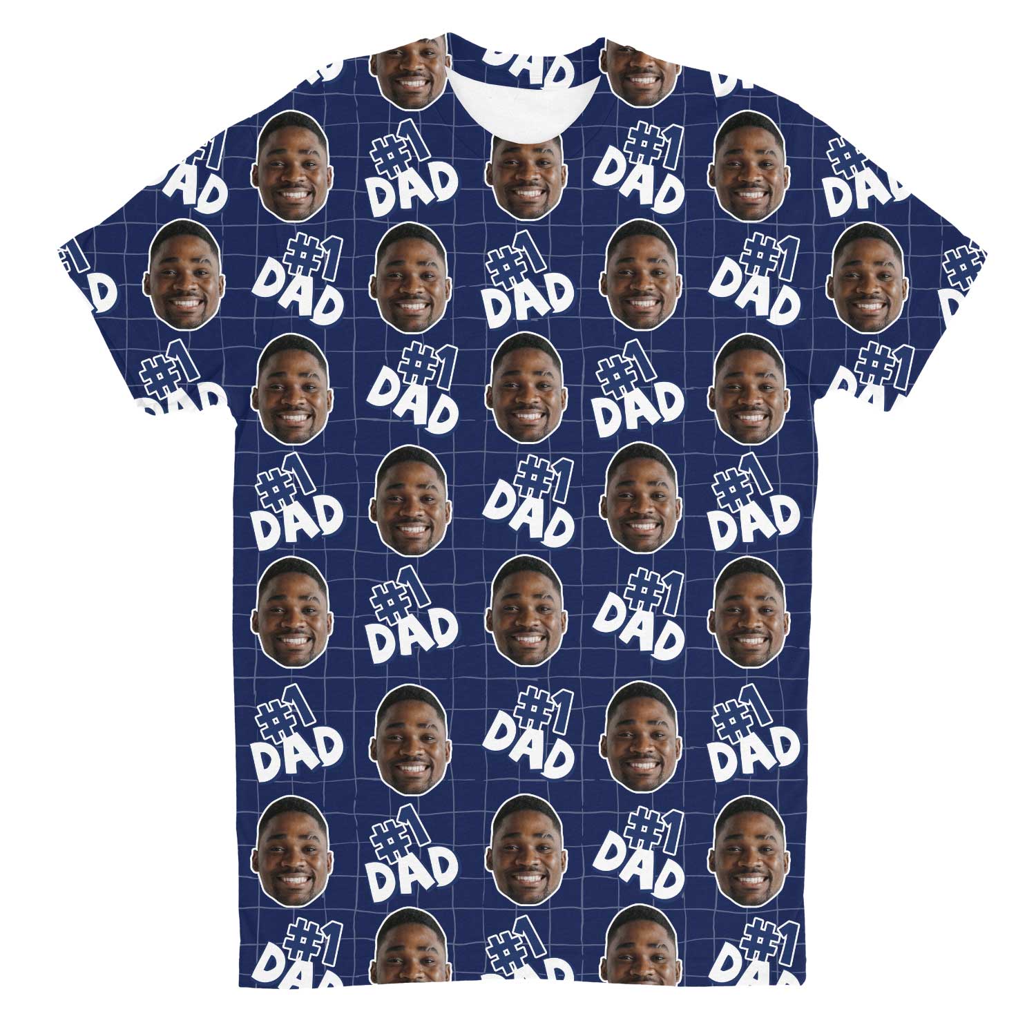Number 1 Dad Custom T-Shirt