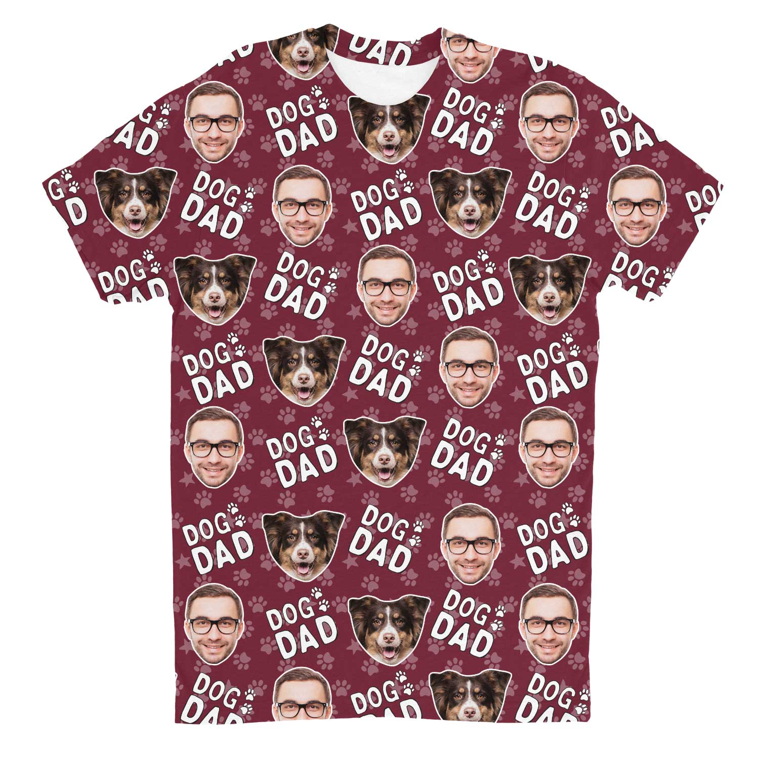 Dog Dad Custom T-Shirt