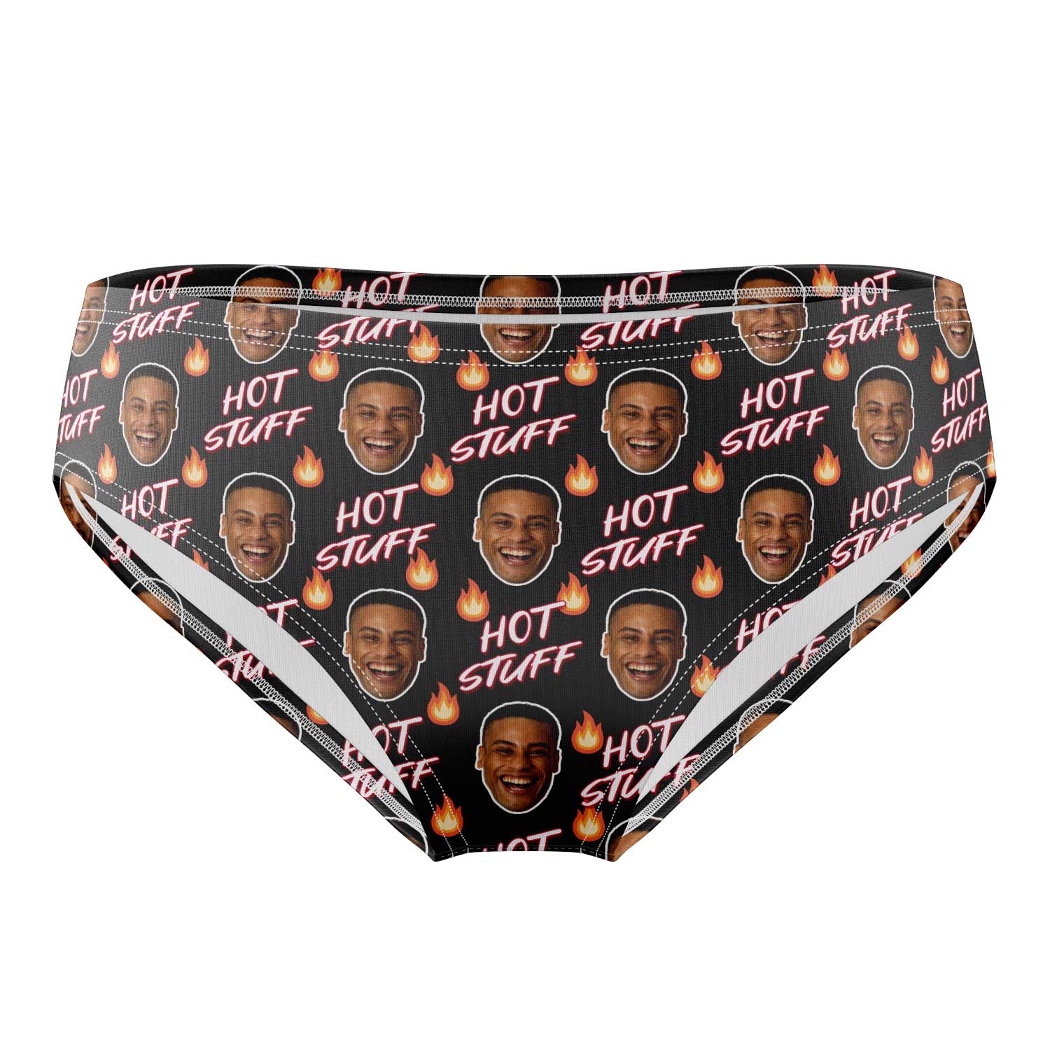 Hot Stuff Personalised Face Swim Trunks