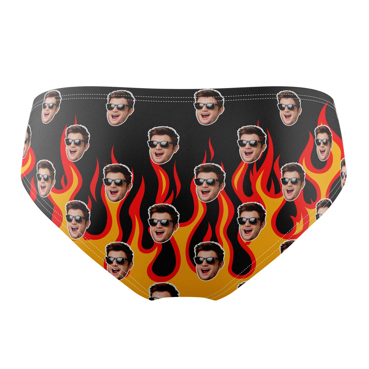 personalised swim trunks