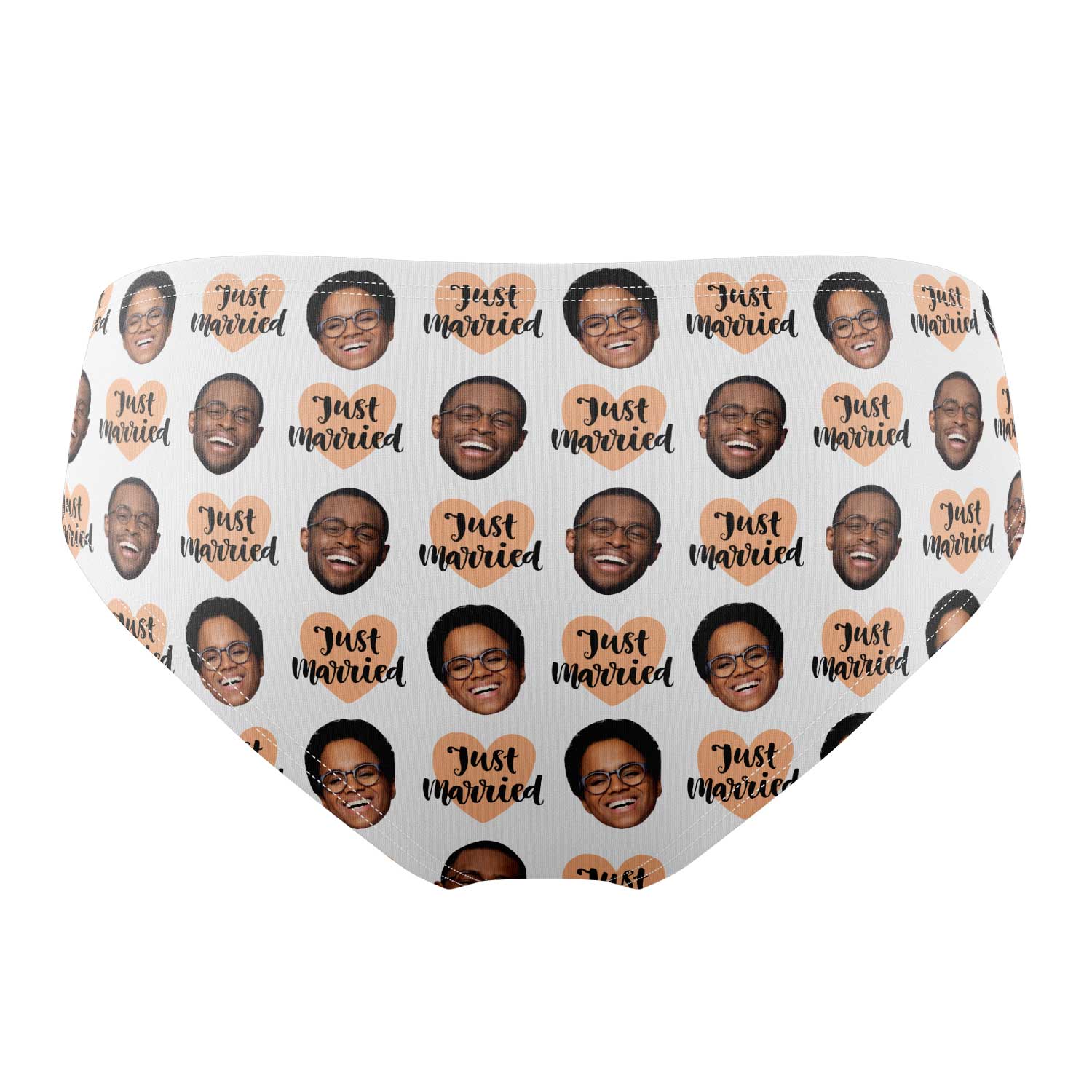 Personalised Face Pattern Swim Trunks