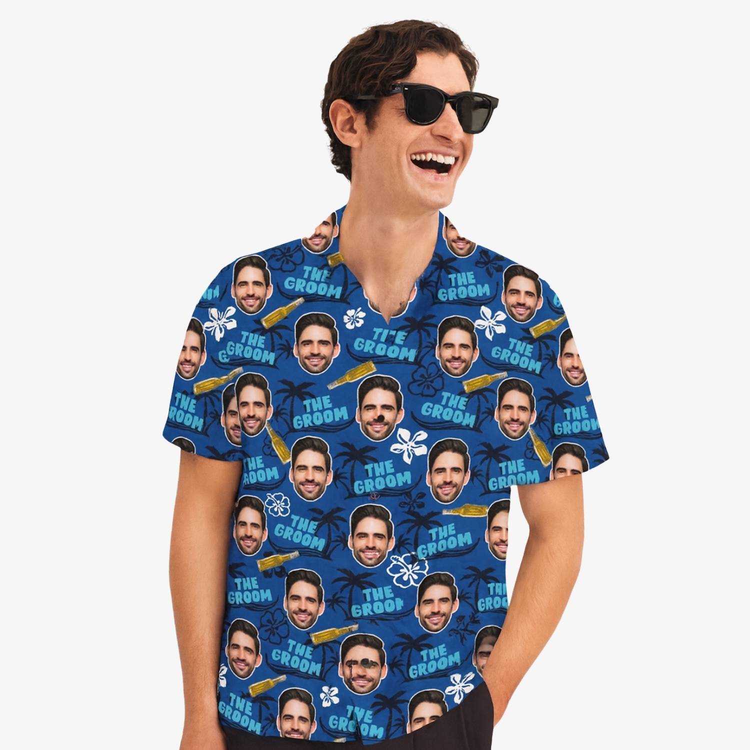 The Groom Custom Hawaiian Shirt