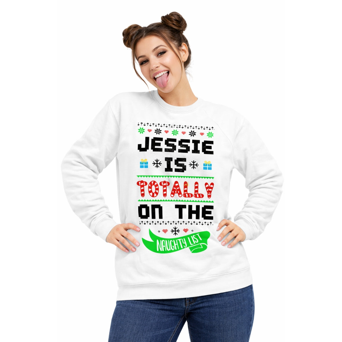 Totally On The Naughty List Sweatshirt