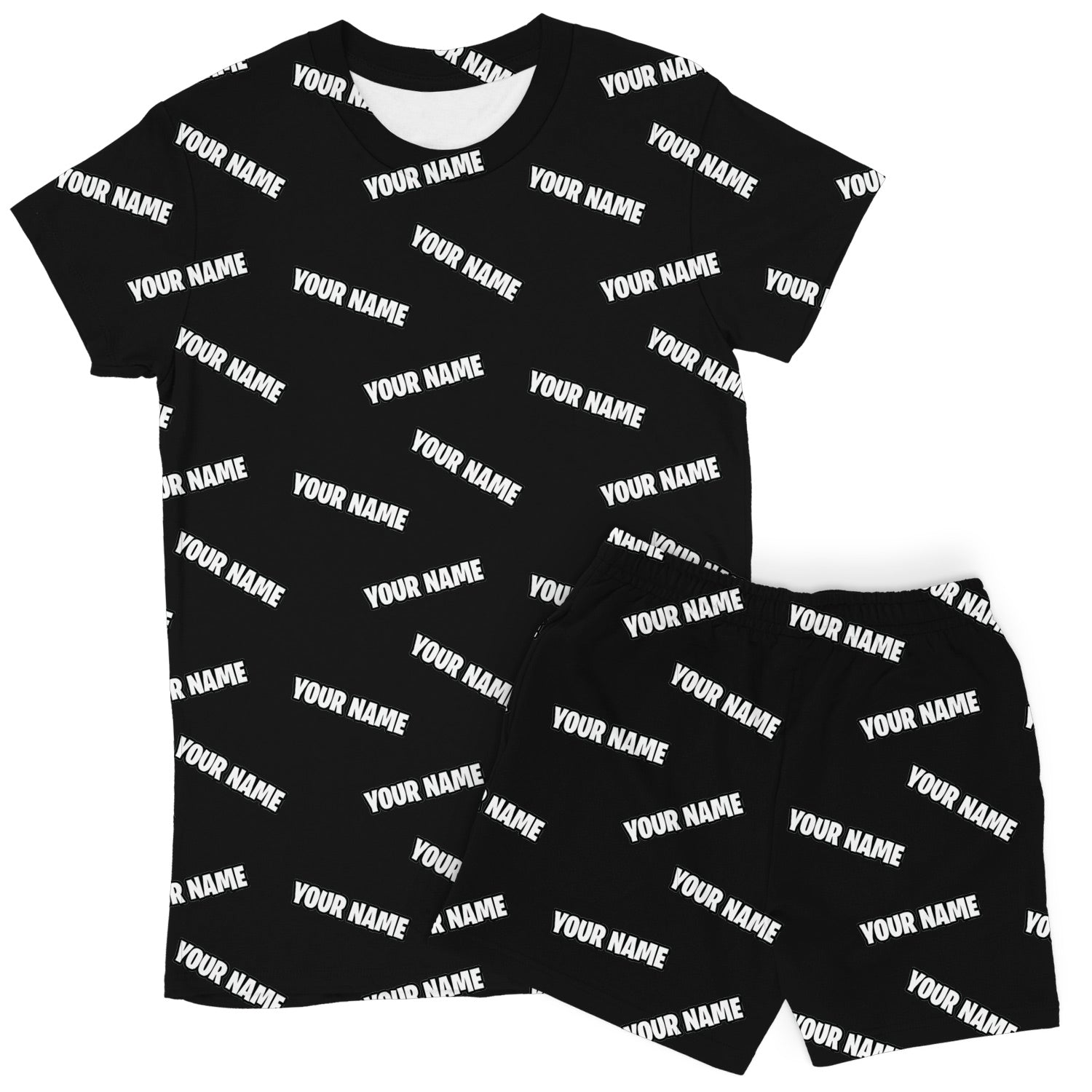 Your Name Women's Personalised PJs - Shorts Set