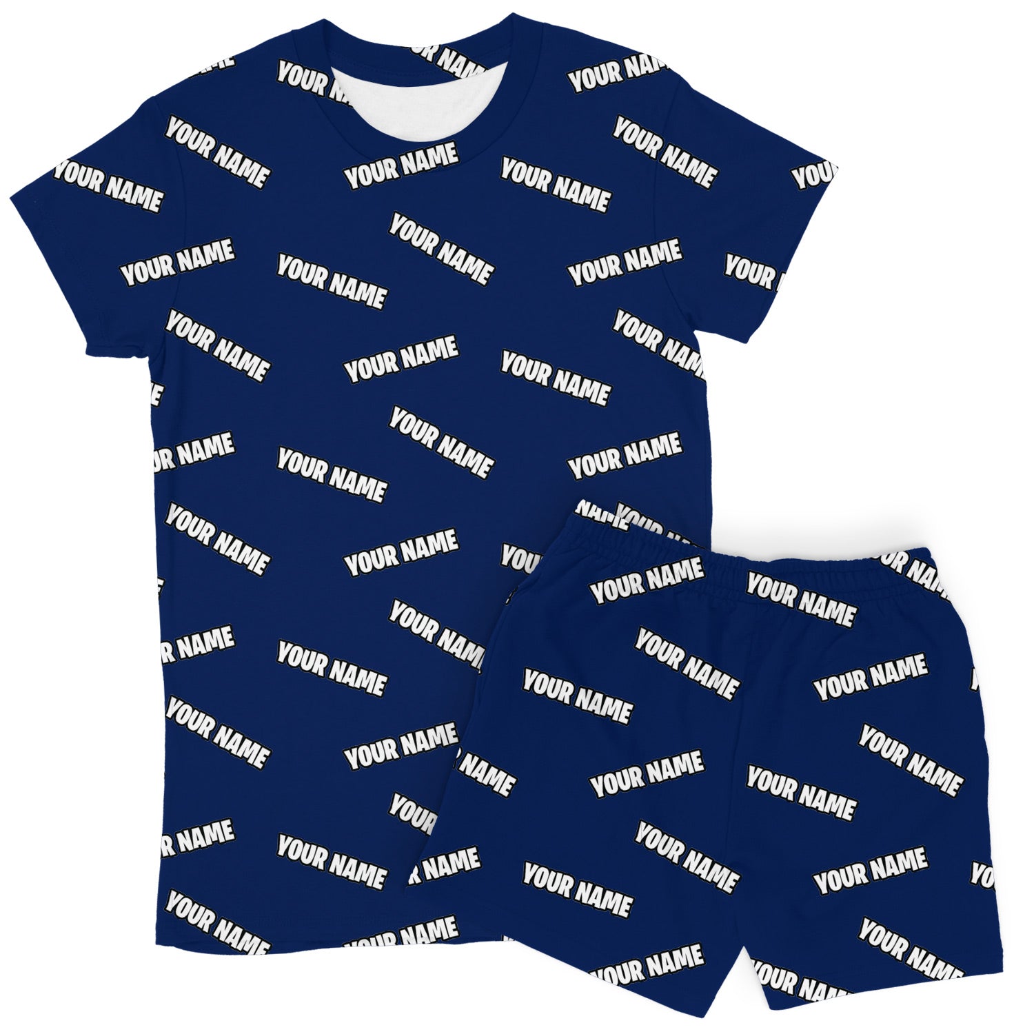 Your Name Women's Personalised PJs - Shorts Set