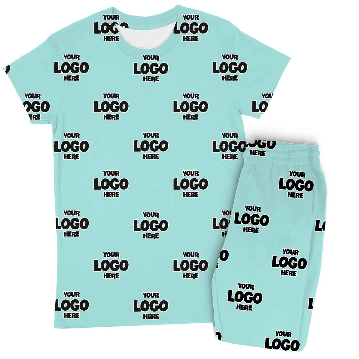 Women's Logo Personalised Pyjamas - Trouser Set