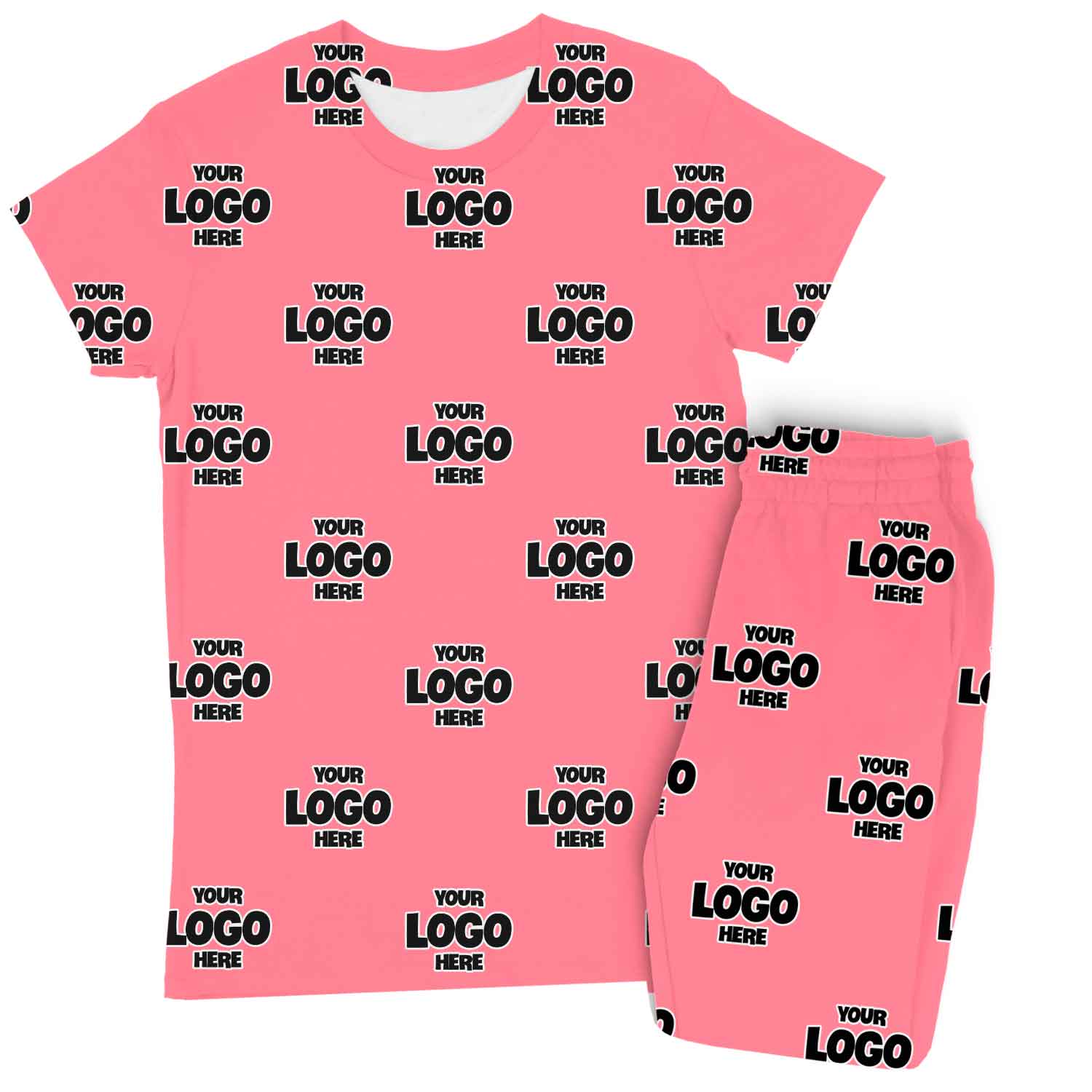 Women's Logo Personalised Pyjamas - Trouser Set