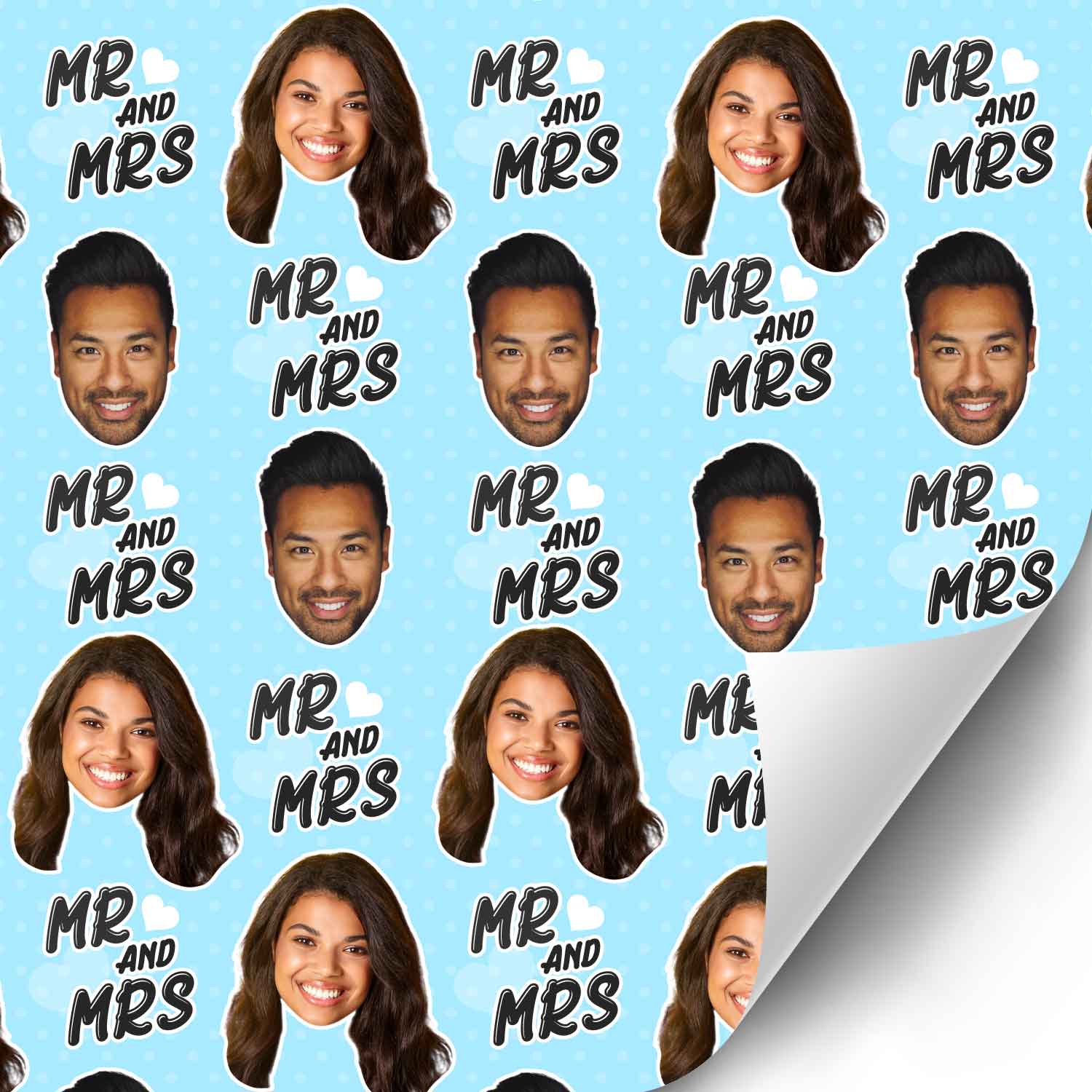 Mr & Mrs Wrapping Paper