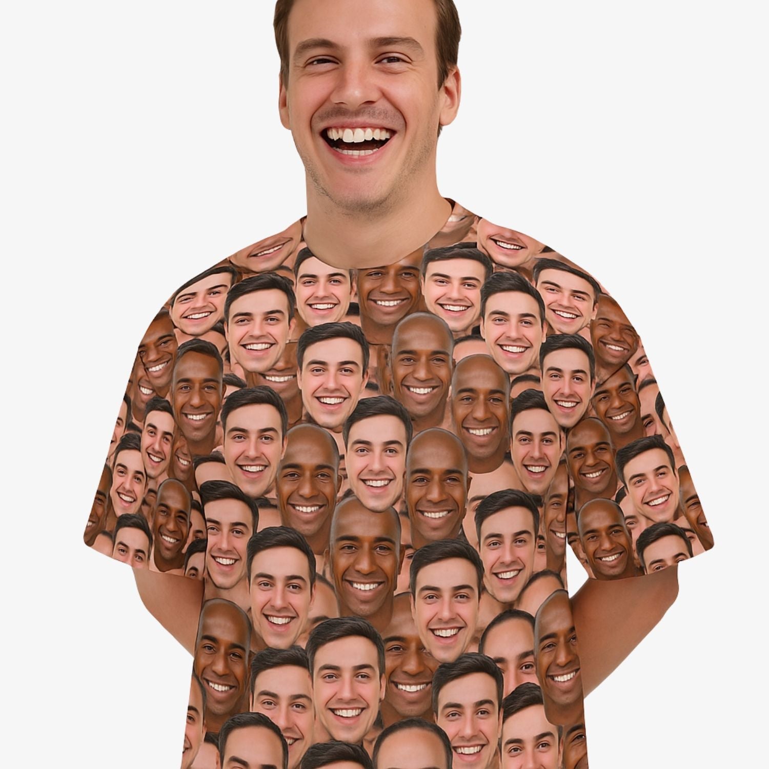 Best Friend Face Mash personalised T-Shirt