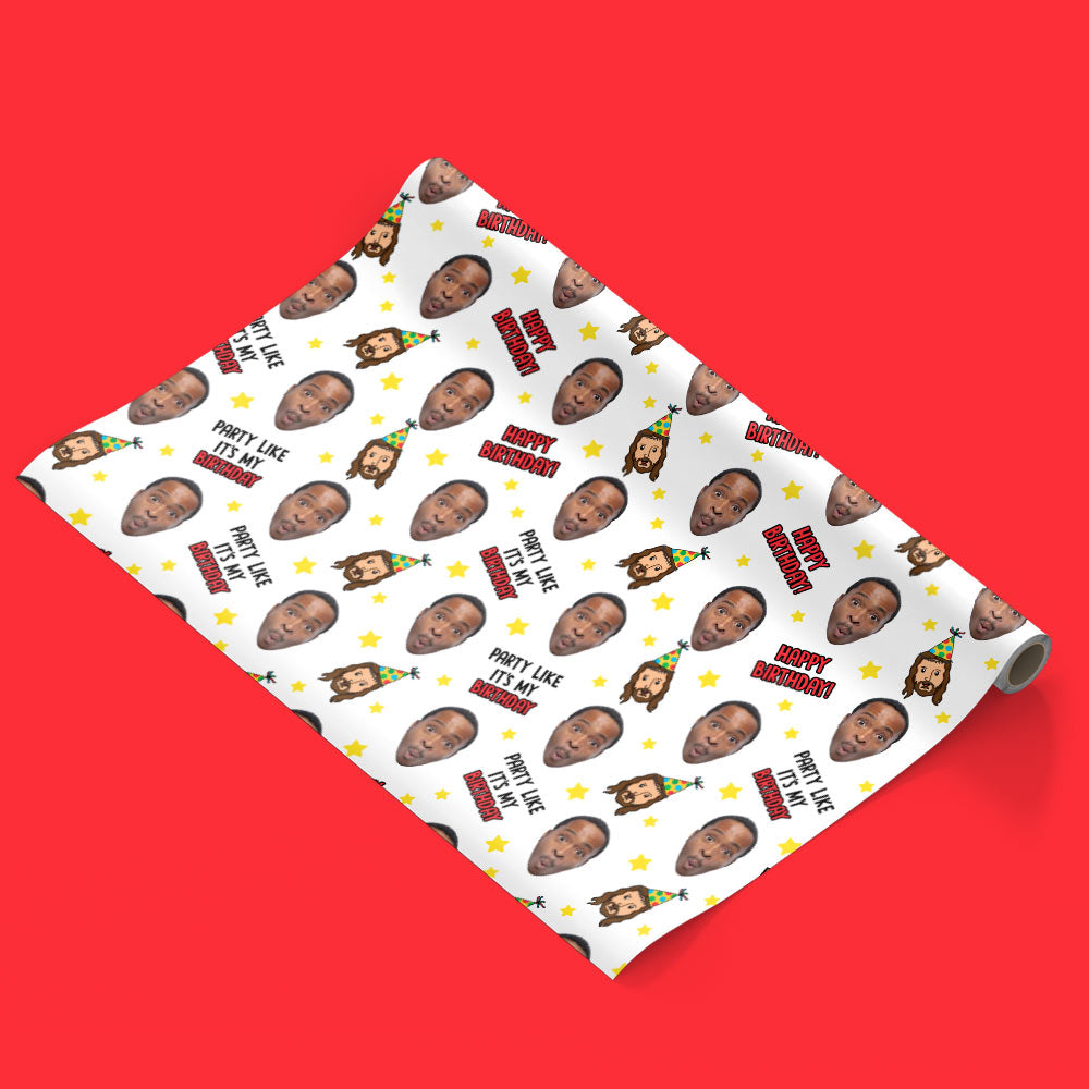 Happy Birthday Jesus Personalised Christmas Wrapping Paper