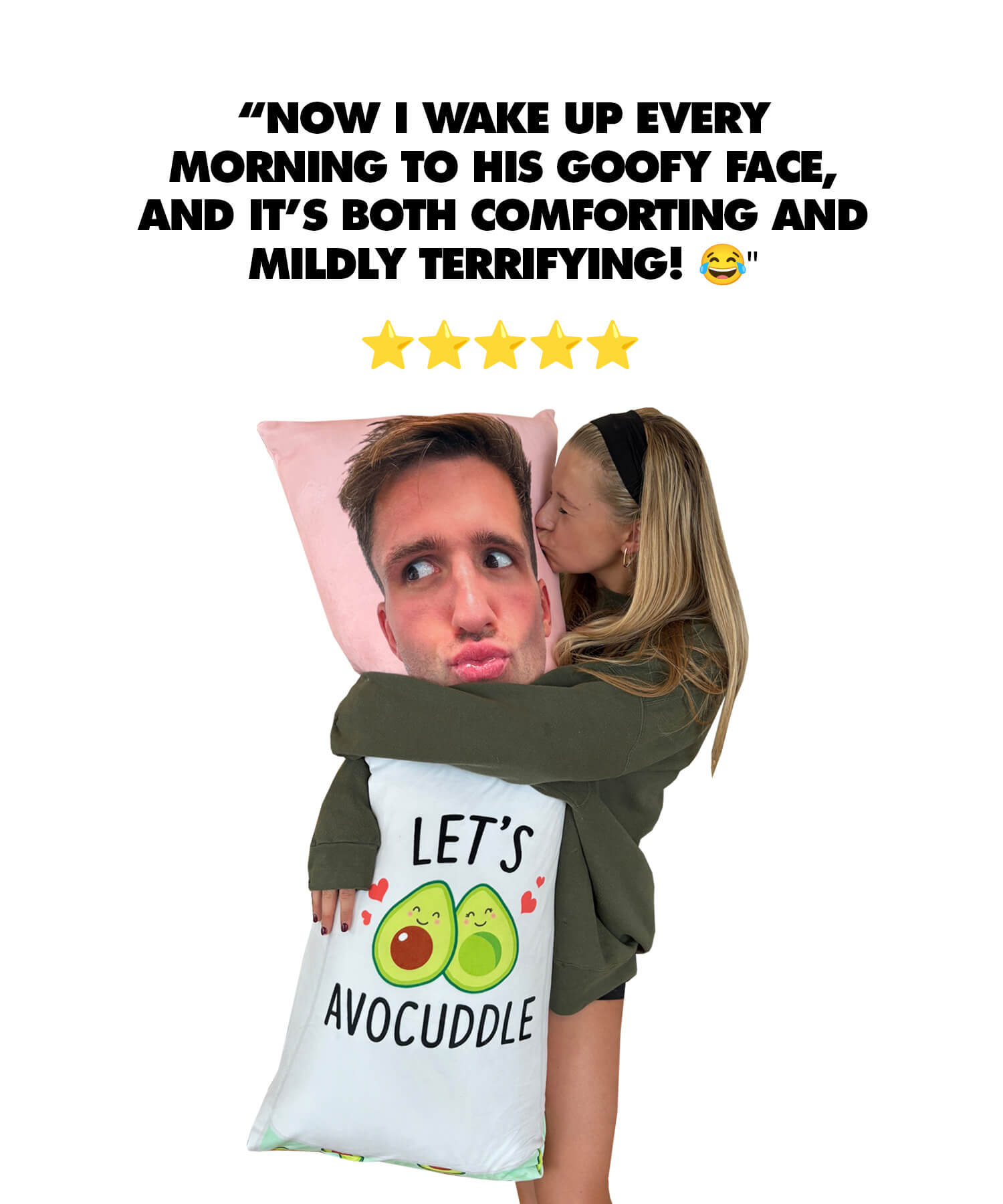 Cuddly Girlfriend Custom Body Pillow
