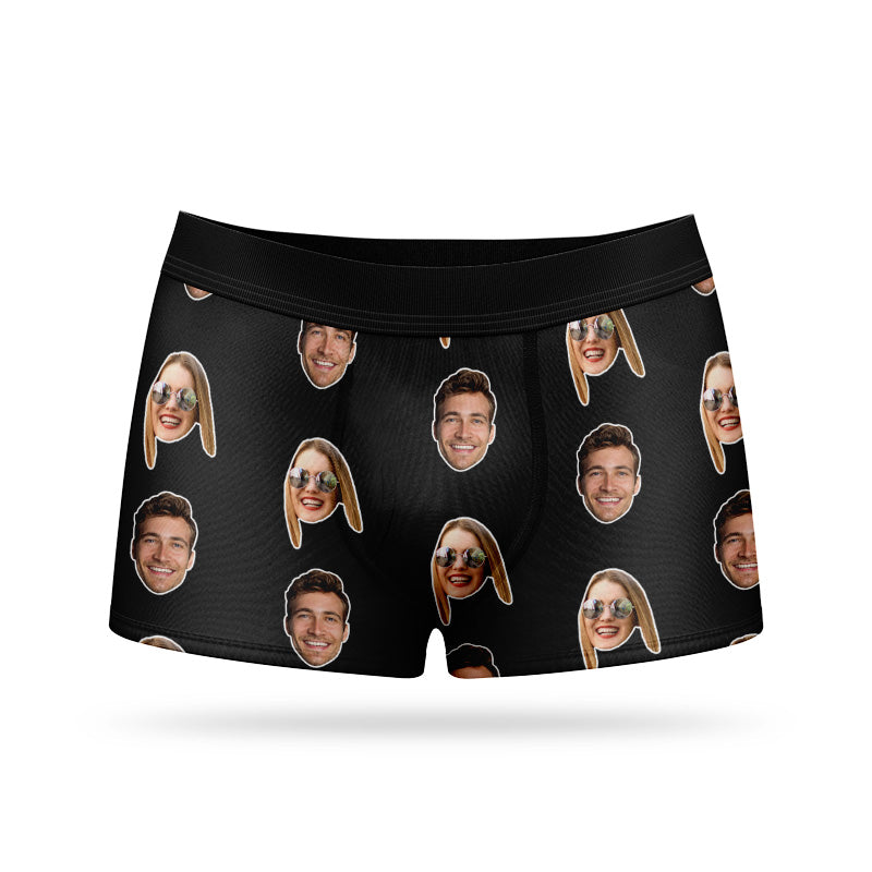 Couples Personalised Boxers