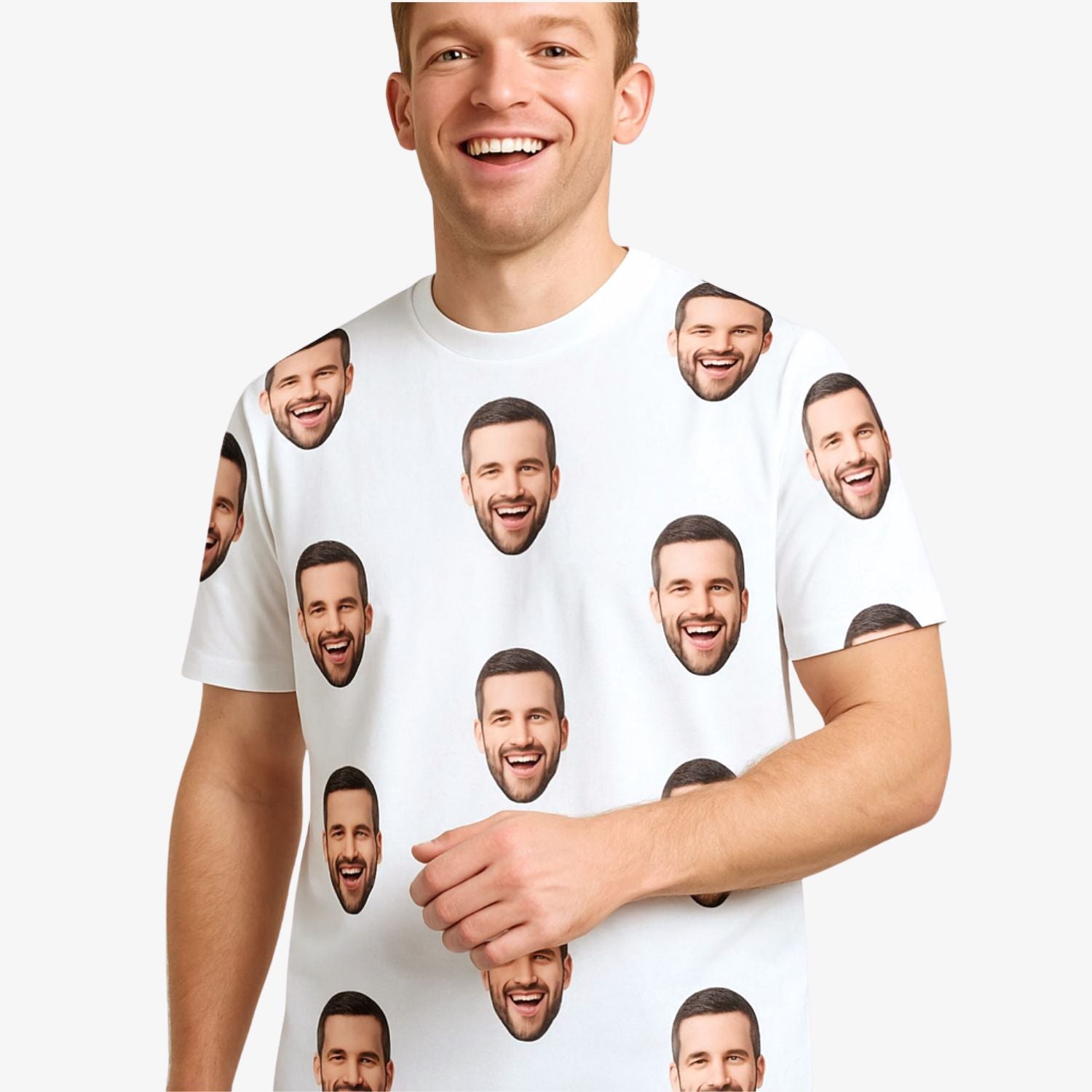 Face Pattern T-Shirt