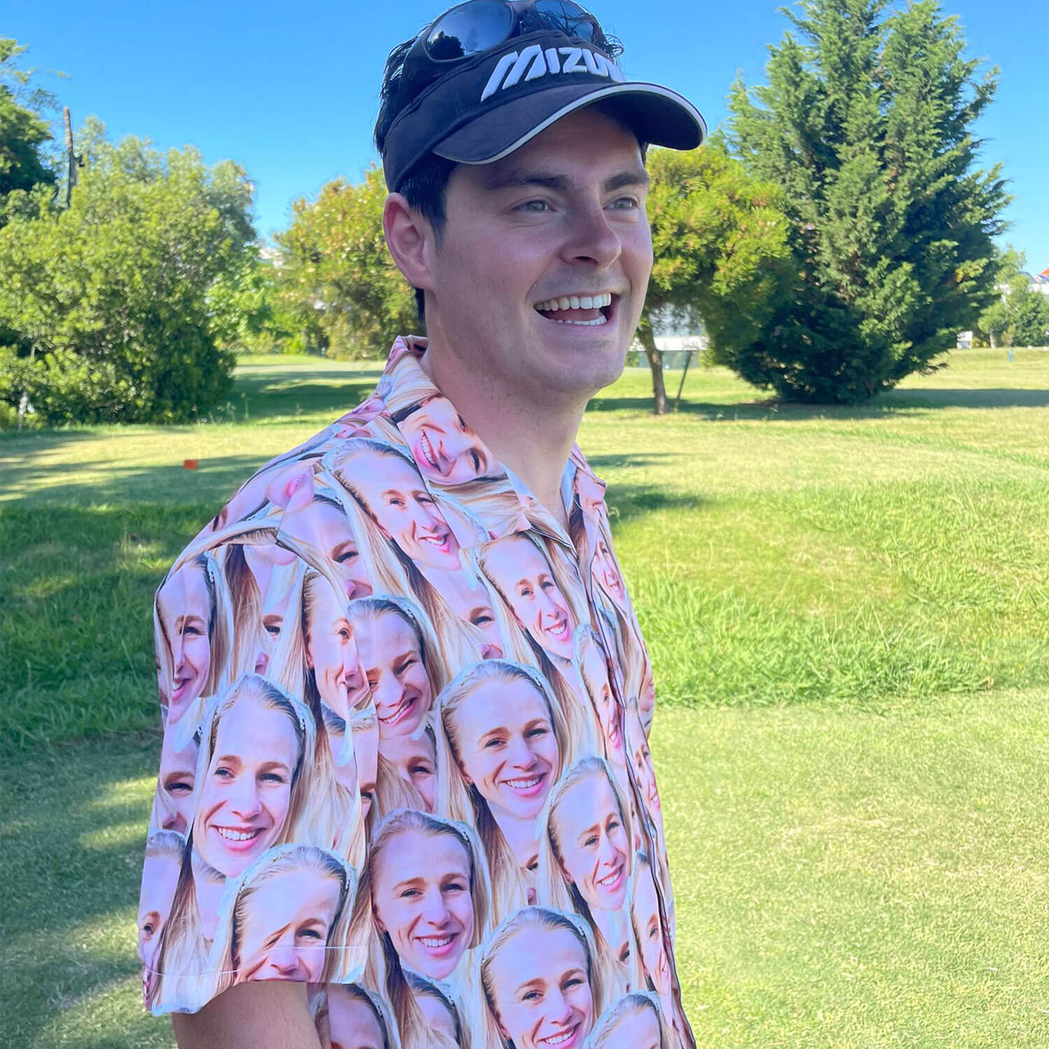 Face Mash Custom Hawaiian Shirt