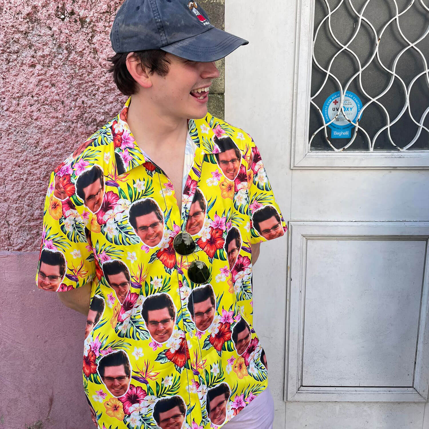 Tropical Custom Hawaiian Shirt photo