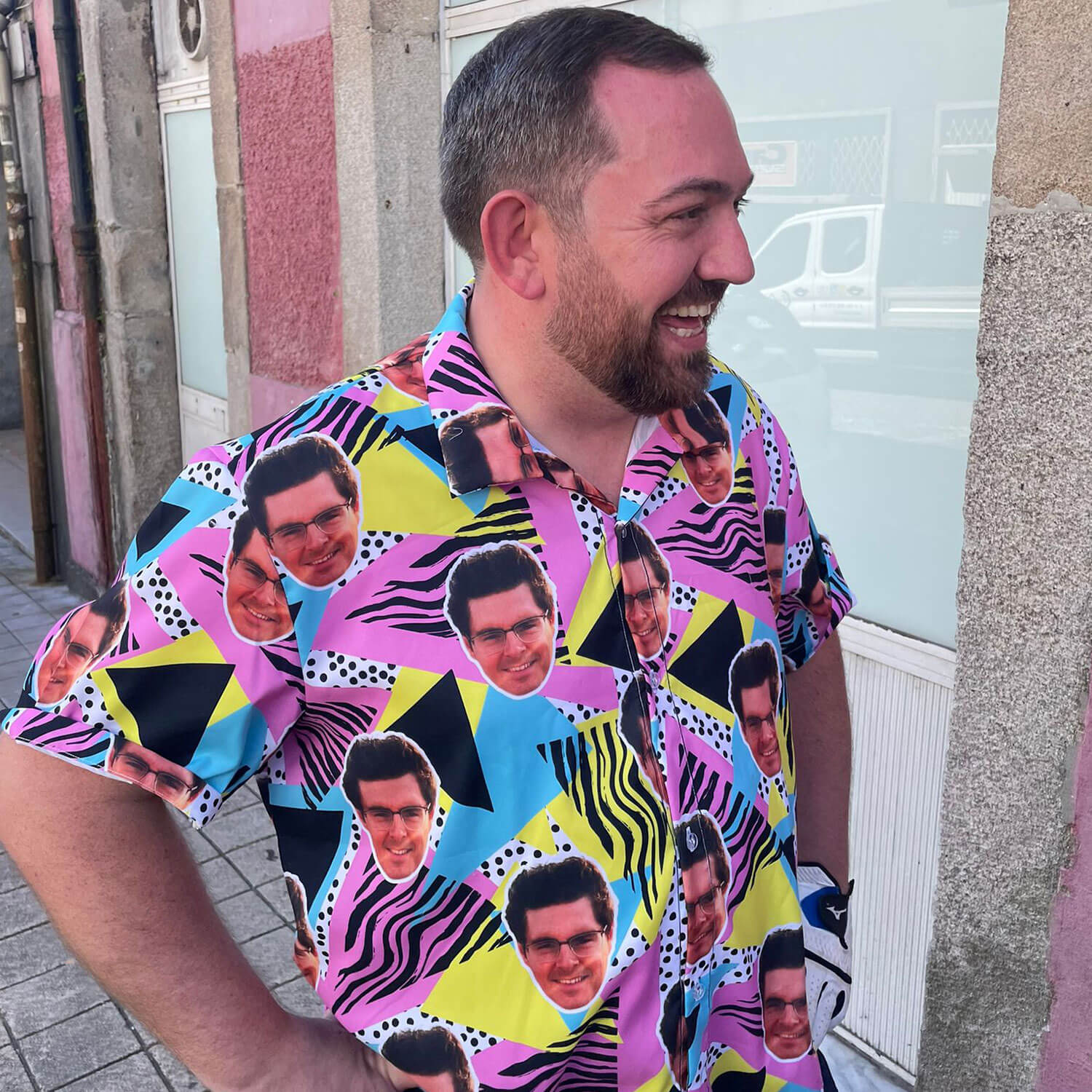 Retro Pattern Custom Hawaiian Shirt