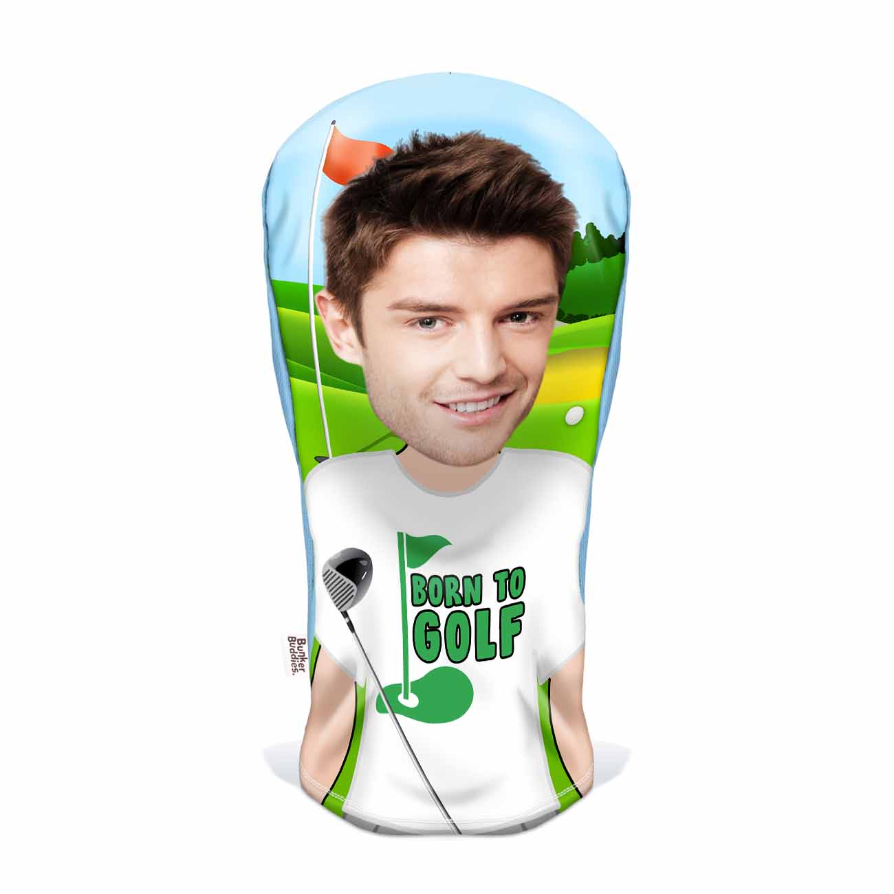 Born To Golf Personalised Golf Head Cover