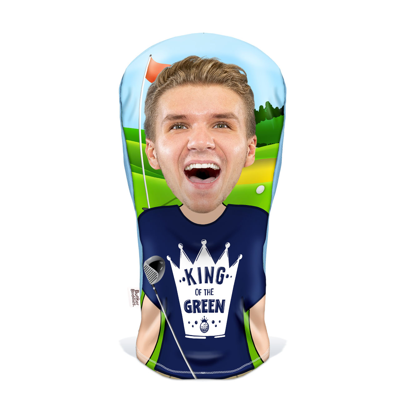King Of The Green Personalised Golf Head Cover