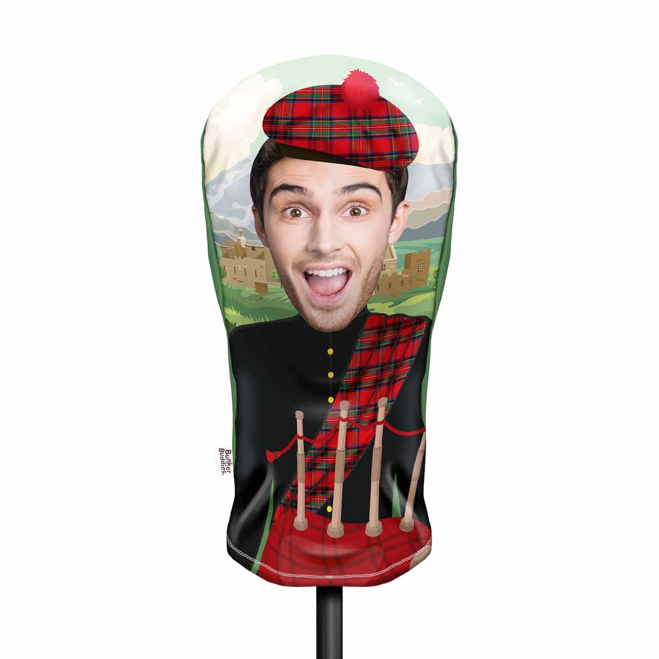 Scottish Tartan Personalised Golf Head Cover