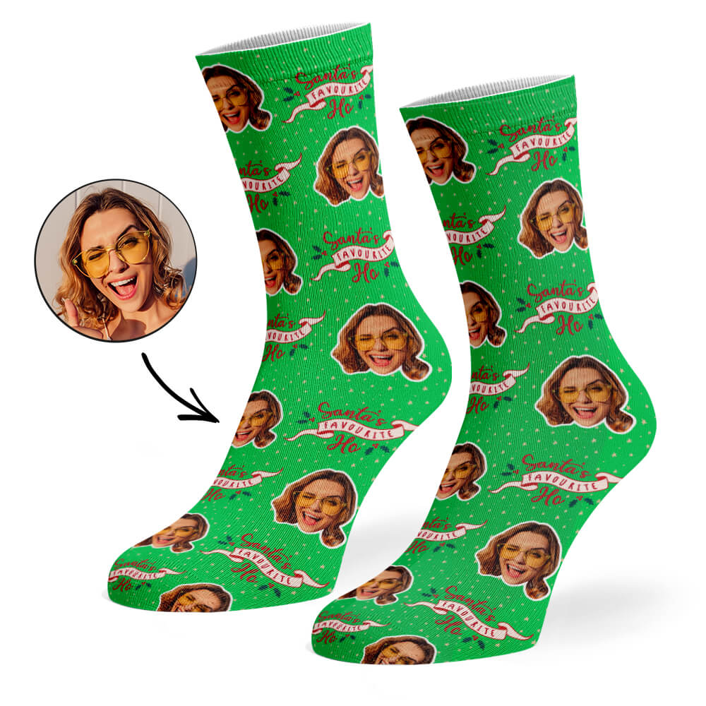 Santa's Favourite Ho Christmas Socks