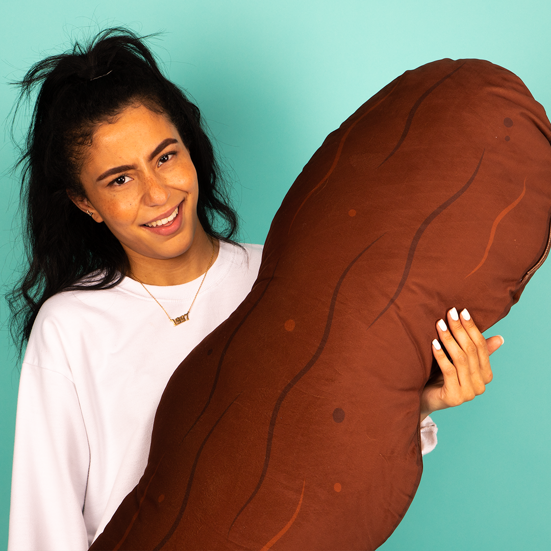 Giant Poo Cushion