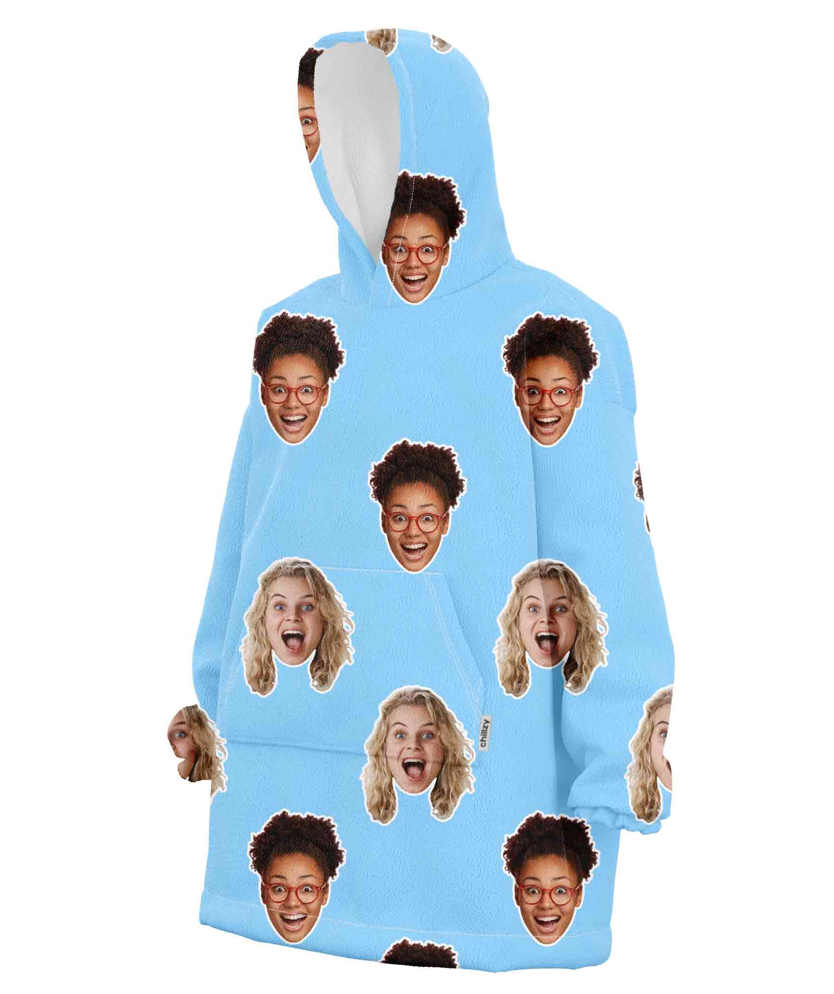 Best Friends Personalised Hoodie Blanket