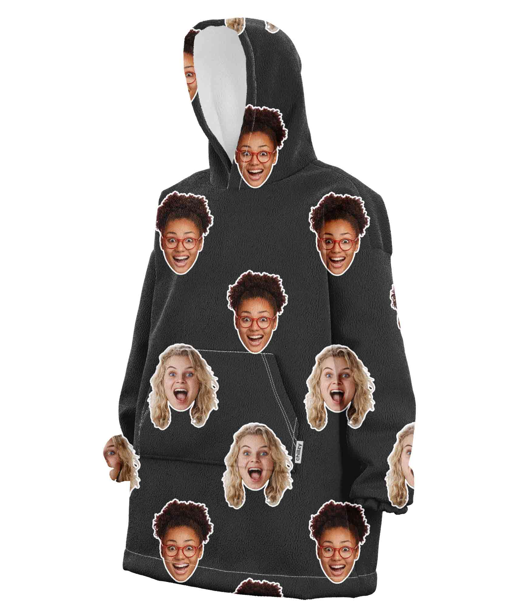 Best Friends Personalised Hoodie Blanket