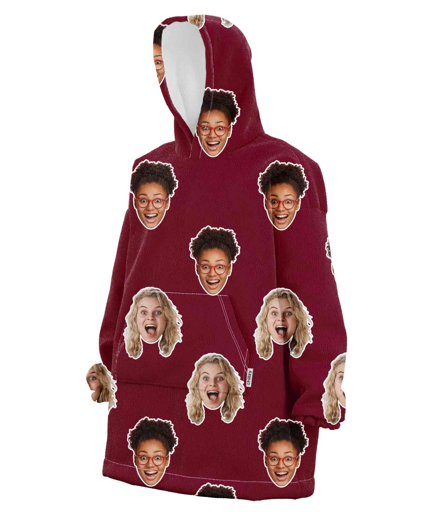 Best Friends Personalised Hoodie Blanket