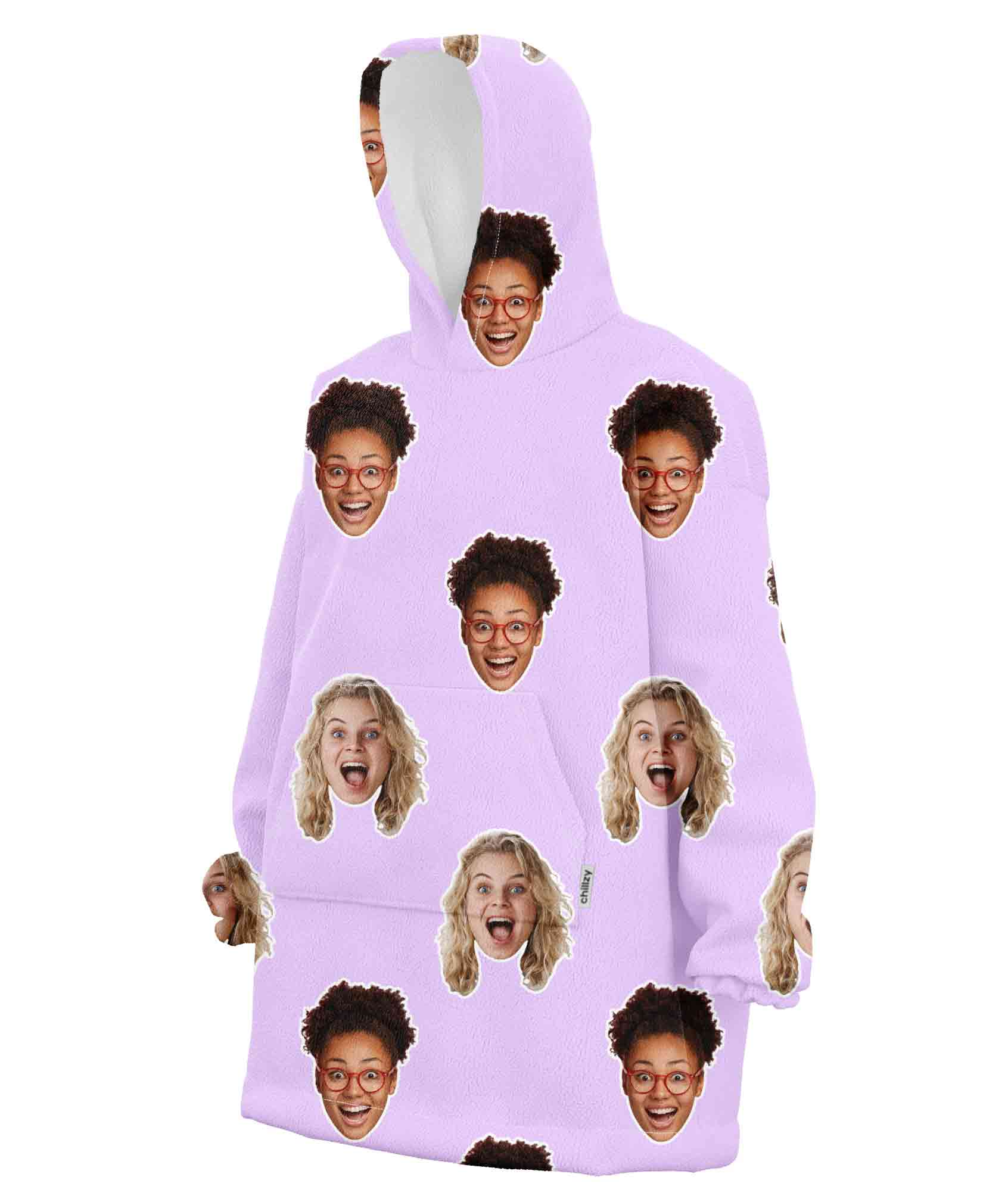 Best Friends Personalised Hoodie Blanket