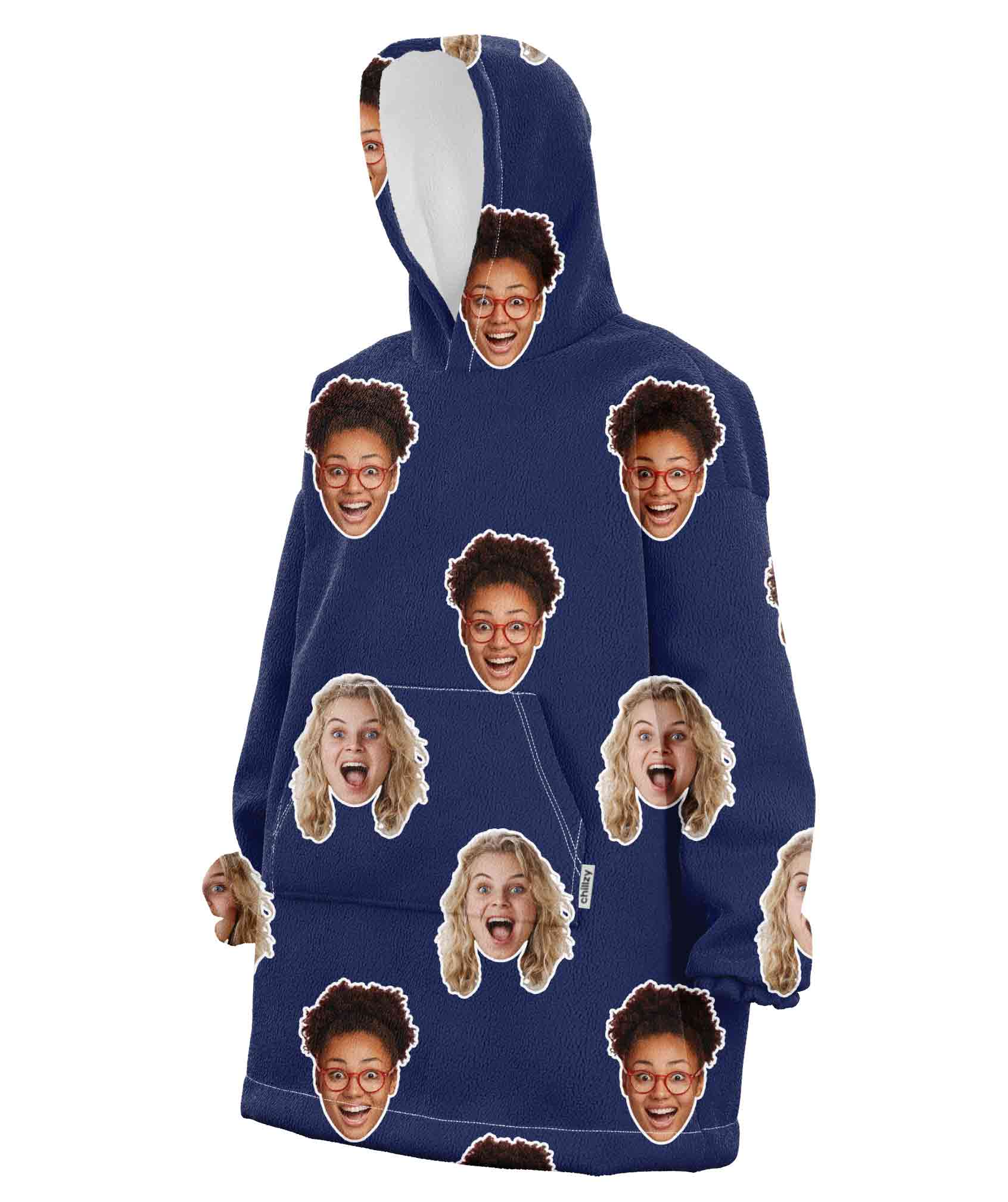 Best Friends Personalised Hoodie Blanket