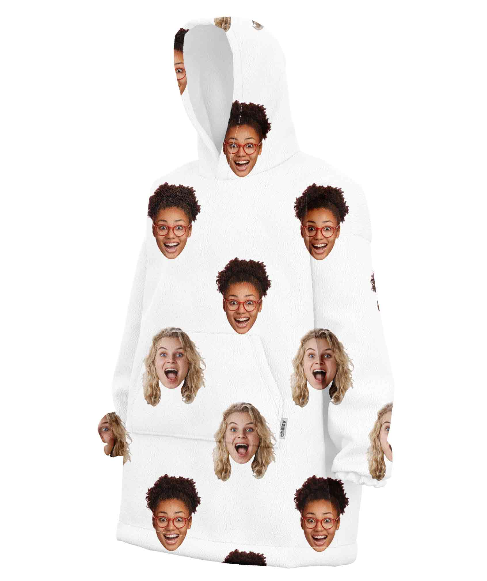 Best Friends Personalised Hoodie Blanket