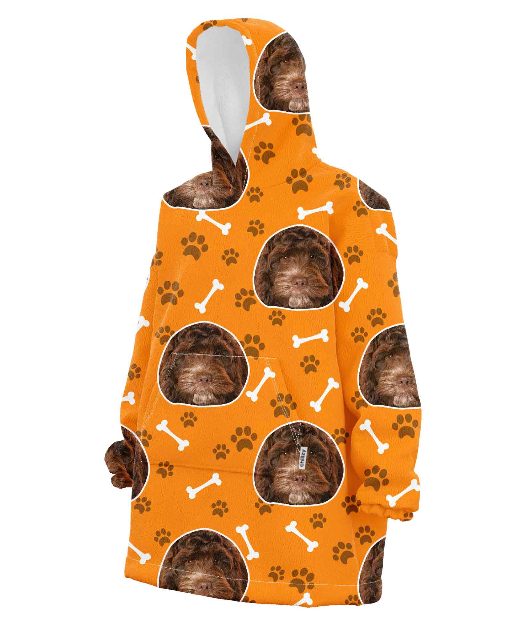 Your Dog Custom Hoodie Blanket