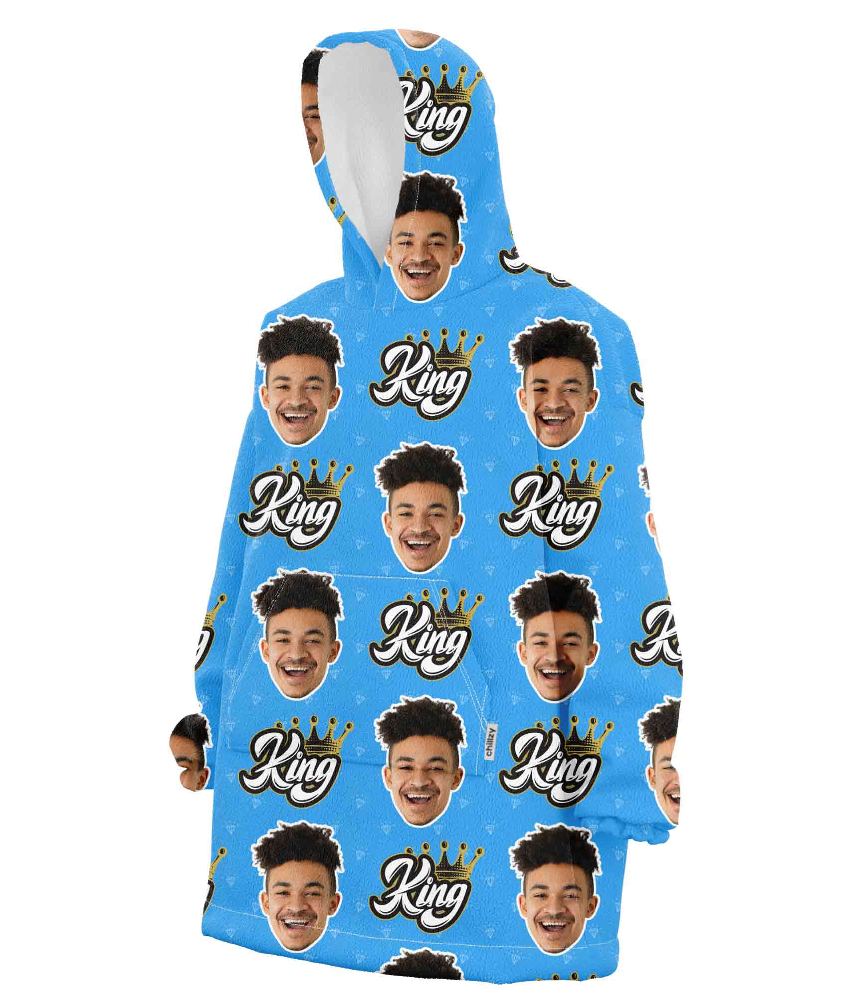 The King Chillzy Custom Blanket