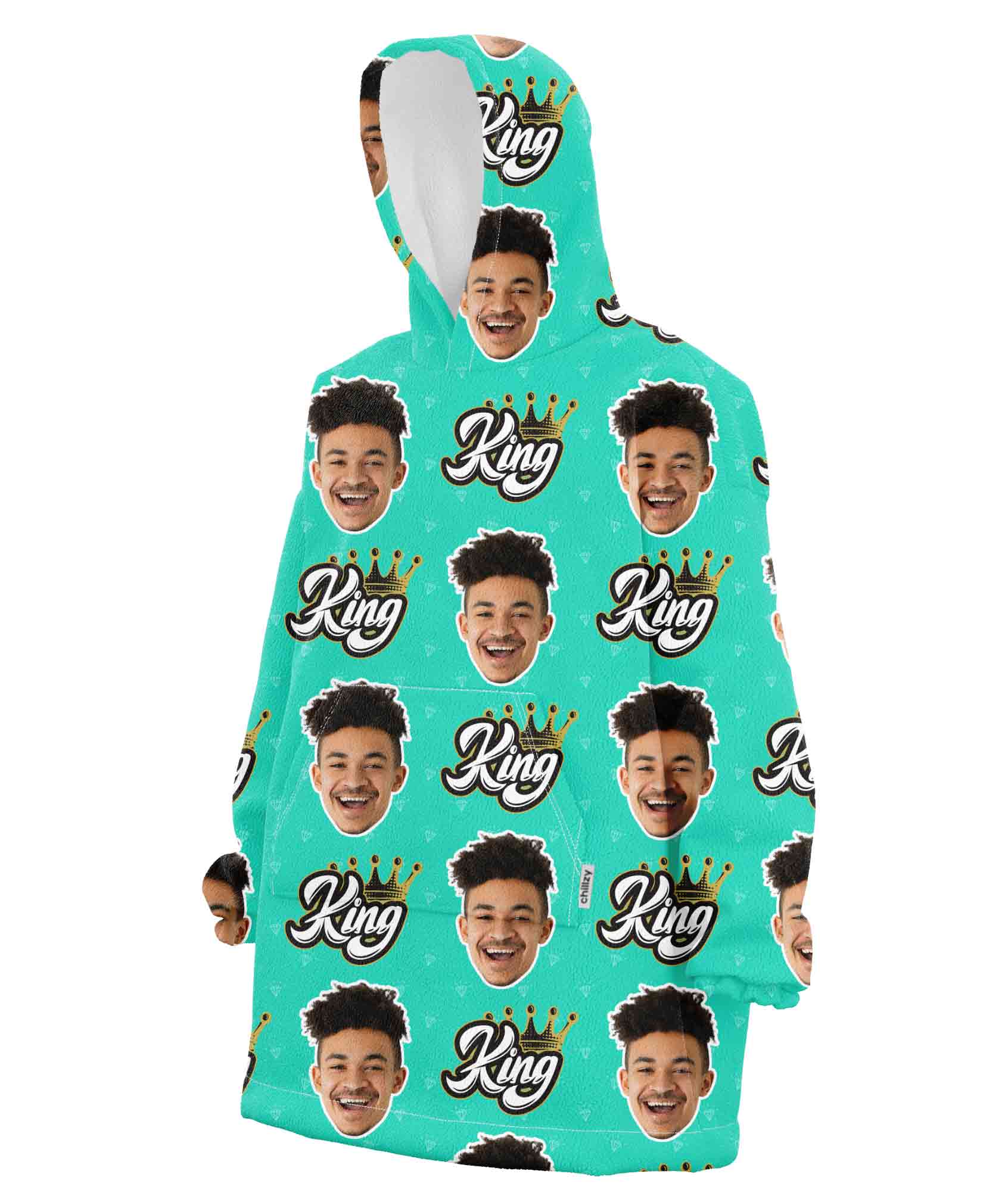 The King Chillzy Custom Blanket