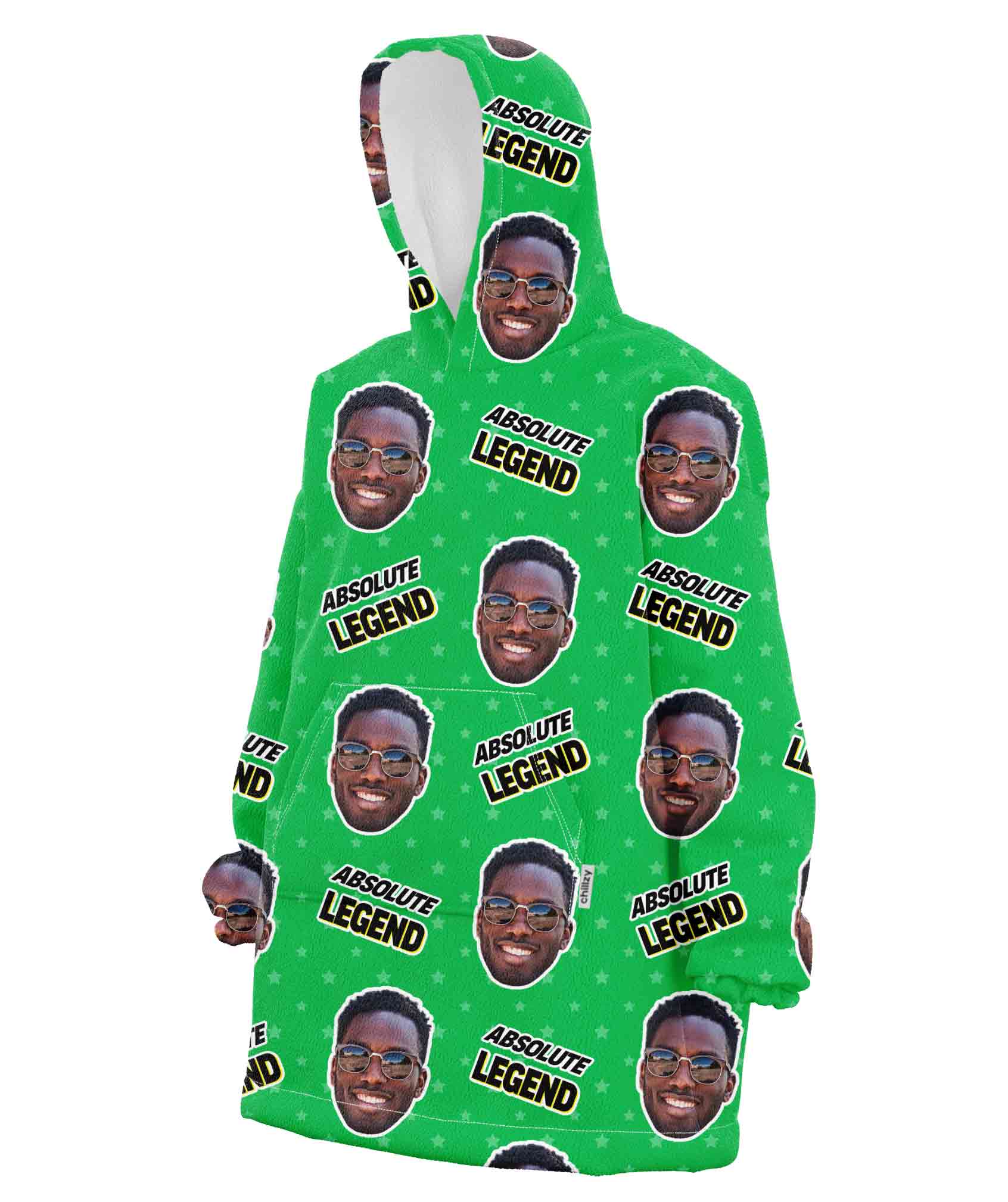 Absolute Legend Custom Hooded Blanket