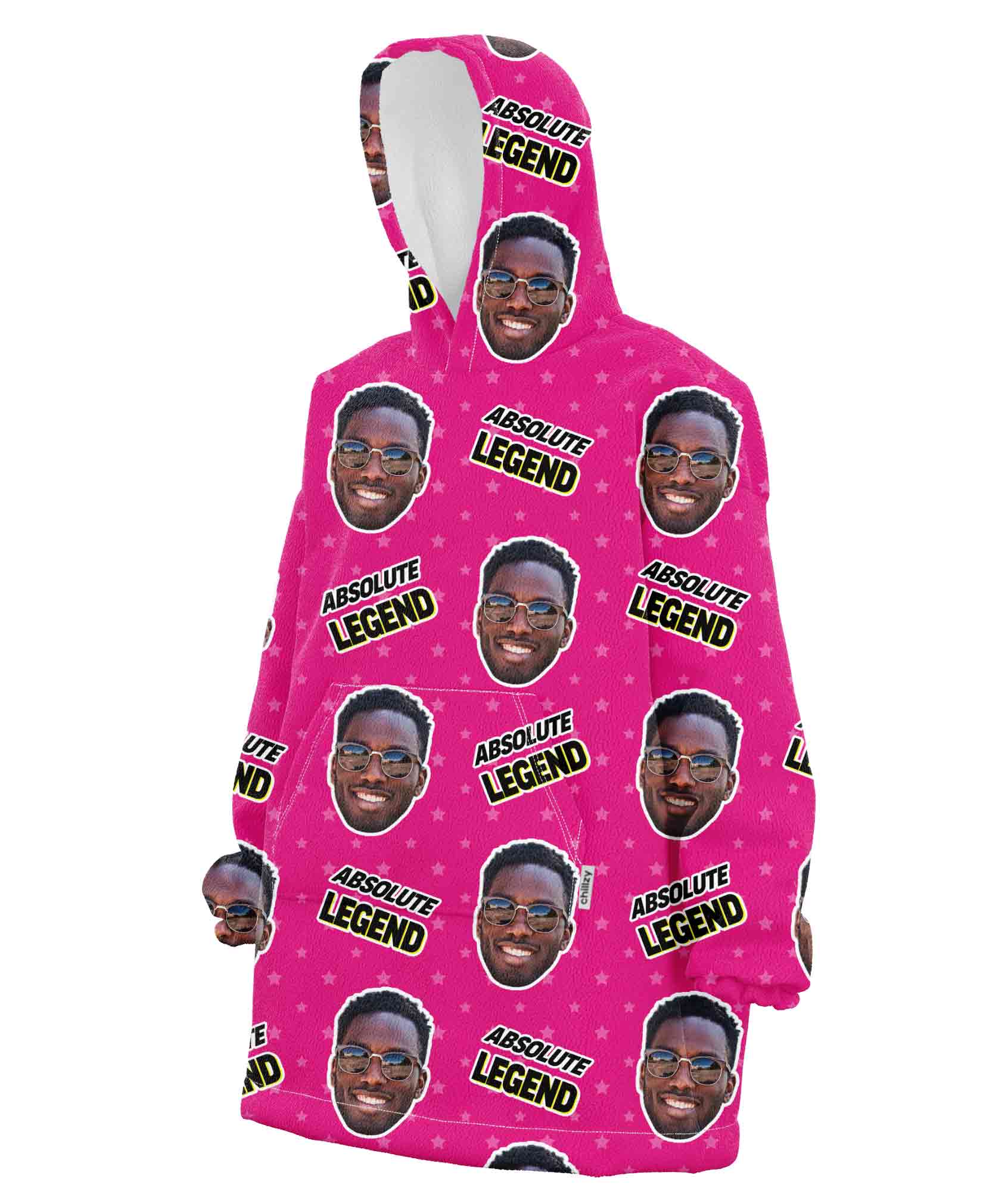 Absolute Legend Custom Hooded Blanket