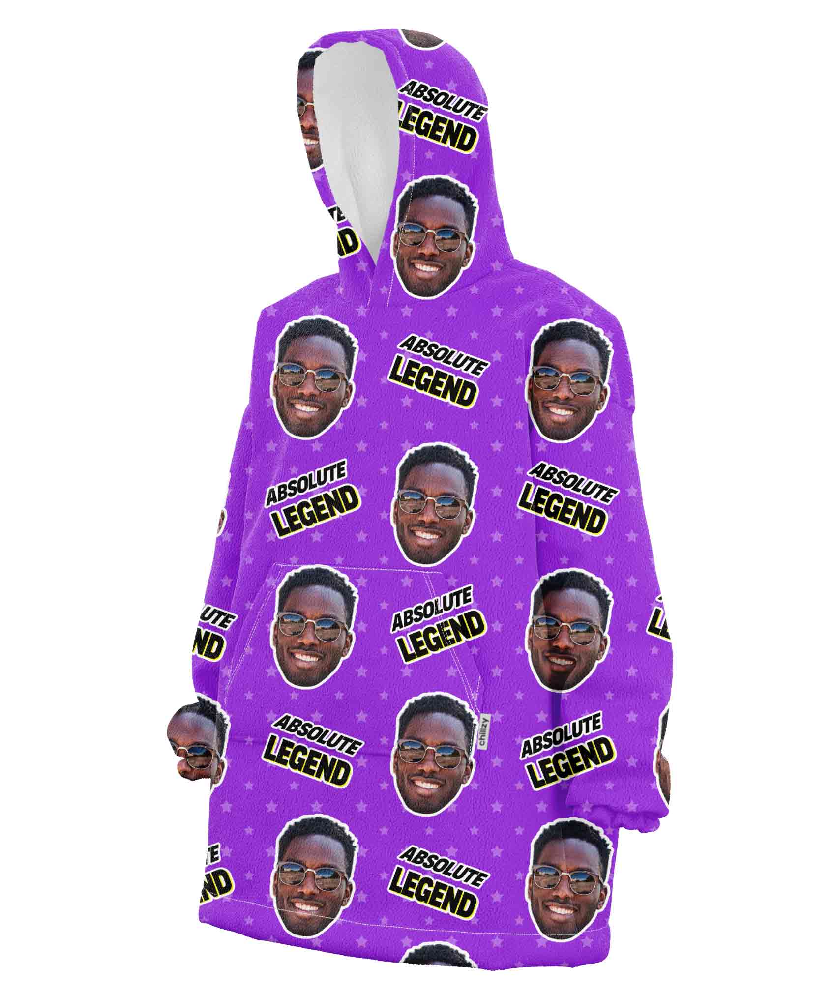 Absolute Legend Custom Hooded Blanket