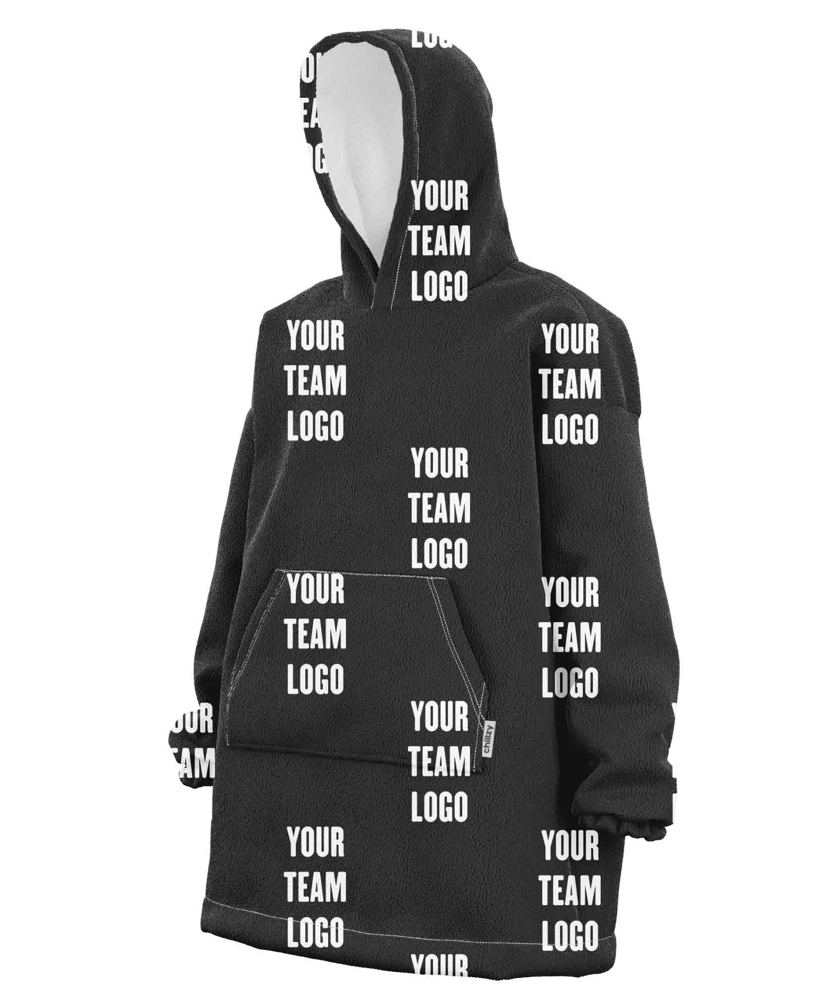 Your Team Custom Hoodie Blanket